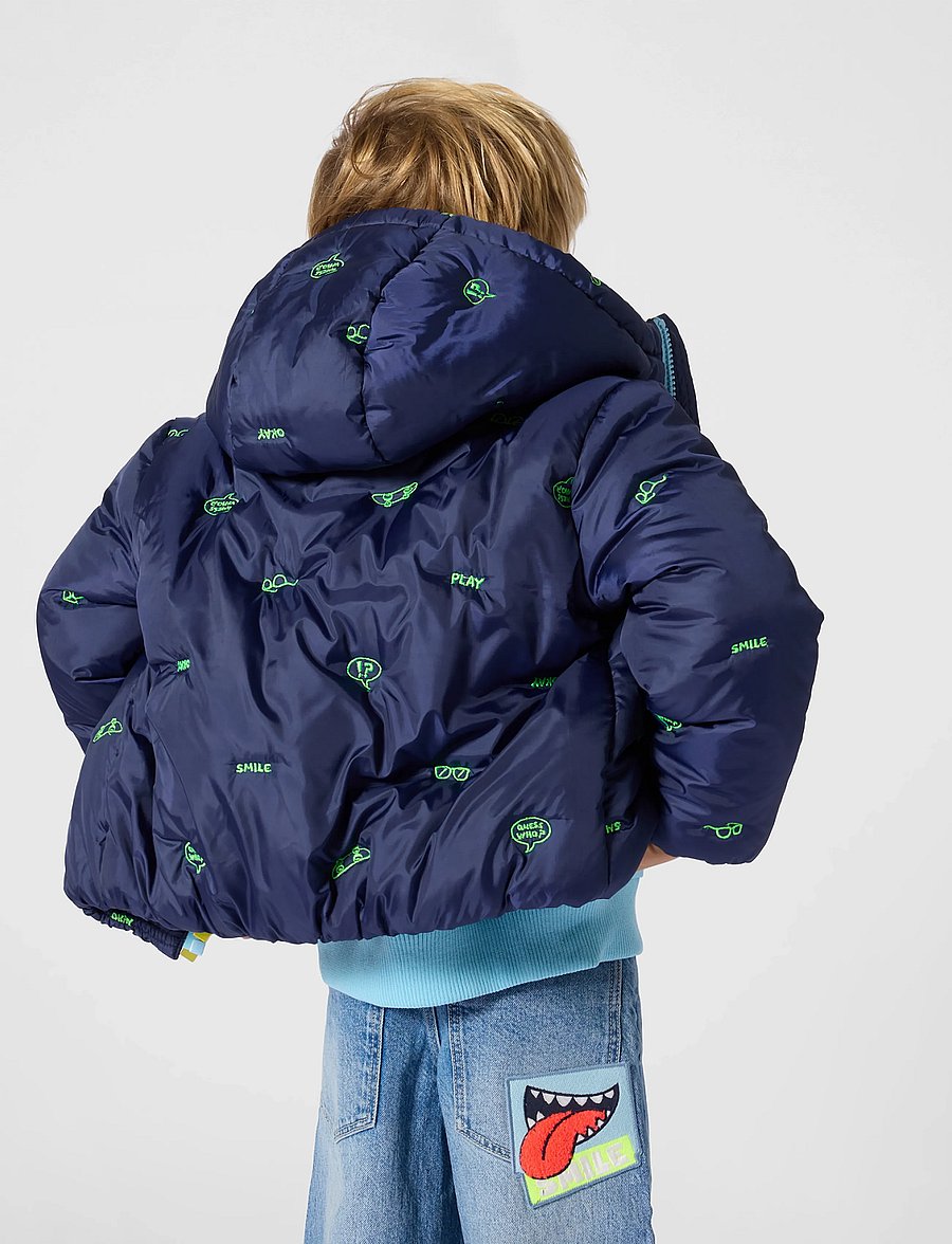 Billieblush - PUFFER JACKET - tepitud joped - navy - 0