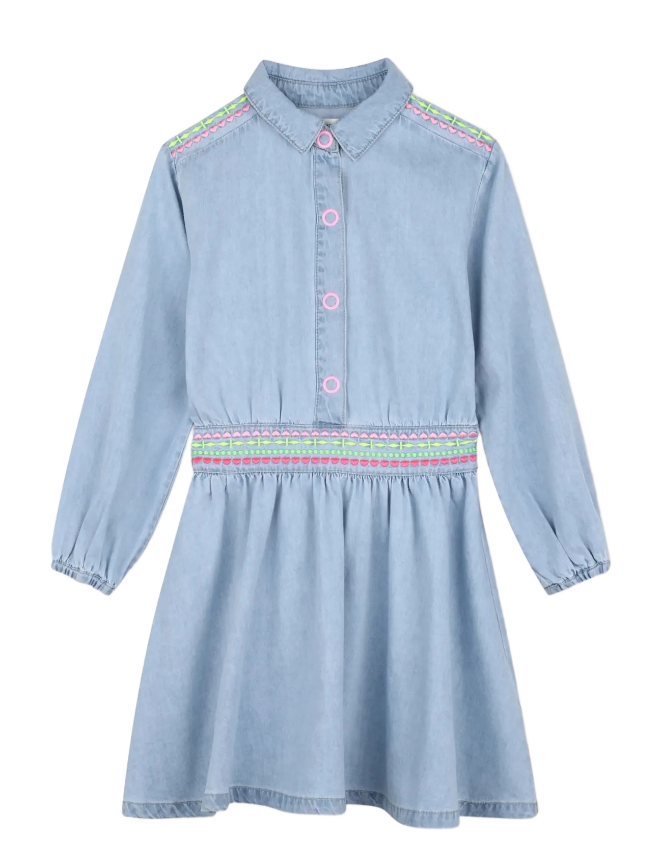 Billieblush DRESS - Billieblush - DOUBLE STONE+BLEACH / blue