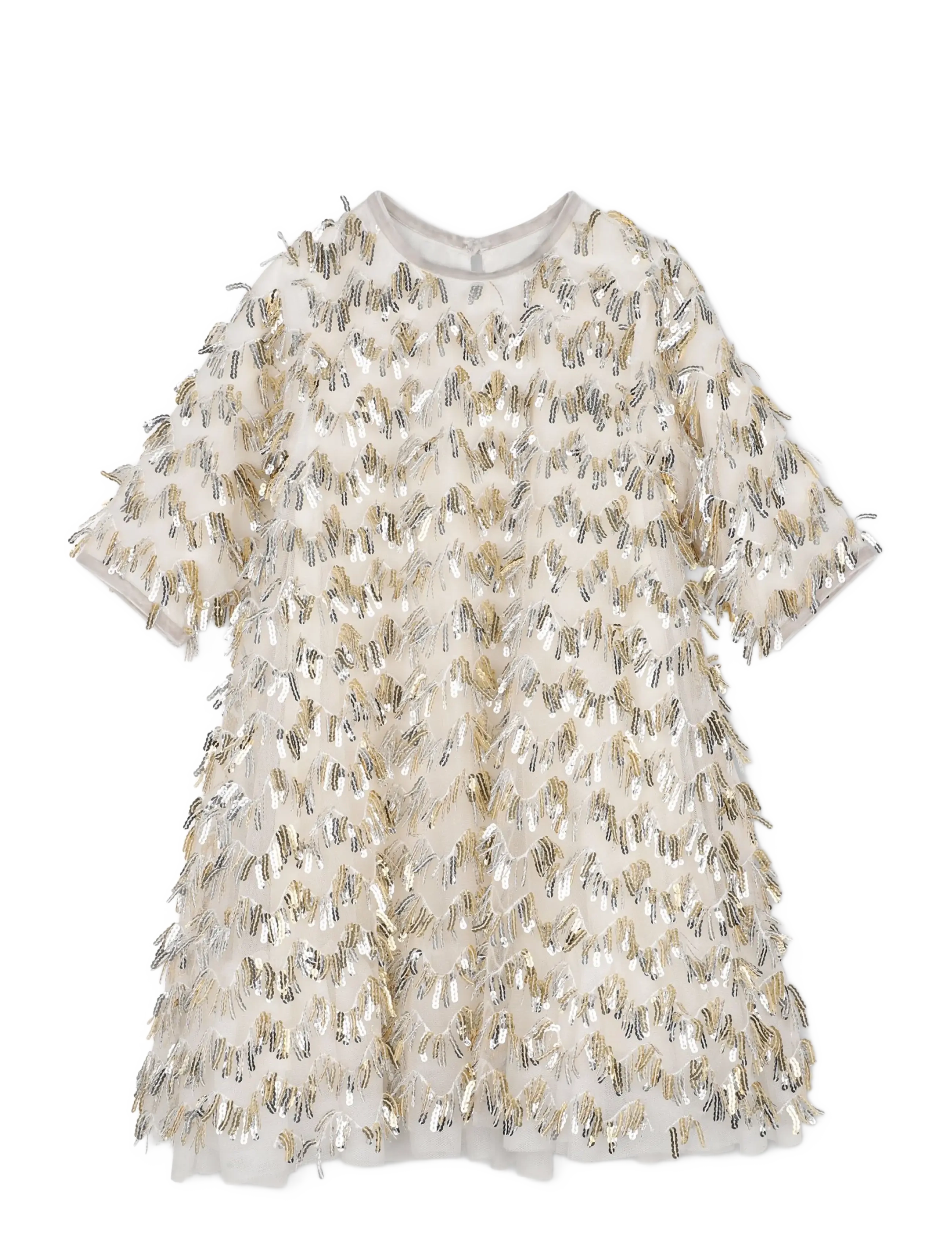 Billieblush CEREMONY DRESS - Billieblush - GOLD SILVER / cream