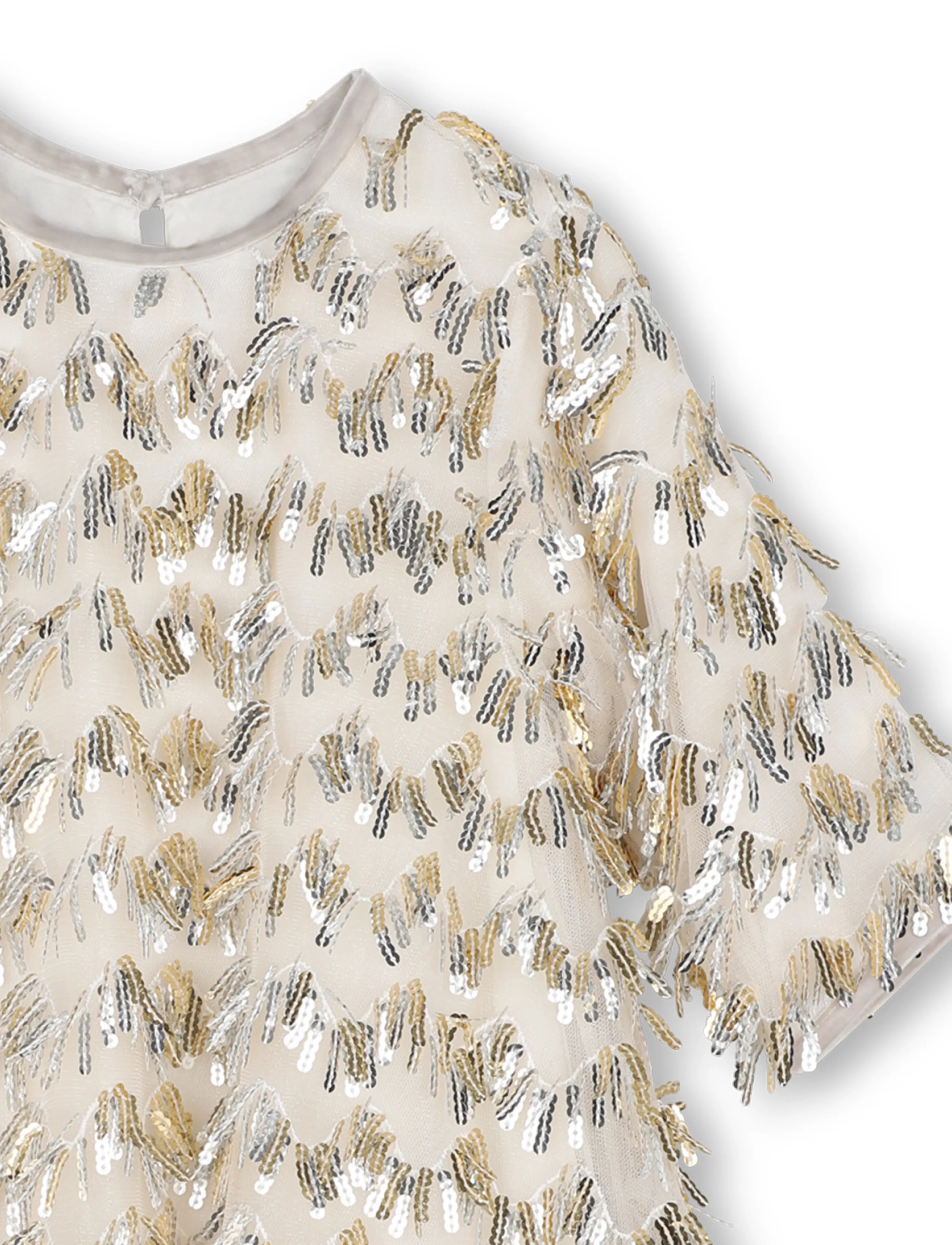 Billieblush - CEREMONY DRESS - festklänningar - gold silver - 4