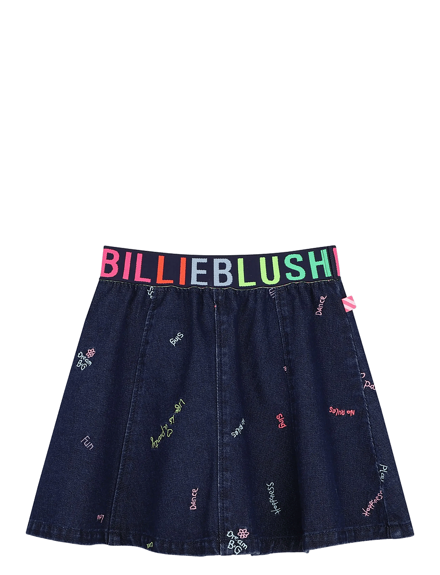Billieblush - DENIM SKIRT - kurze röcke - denim blue - 1