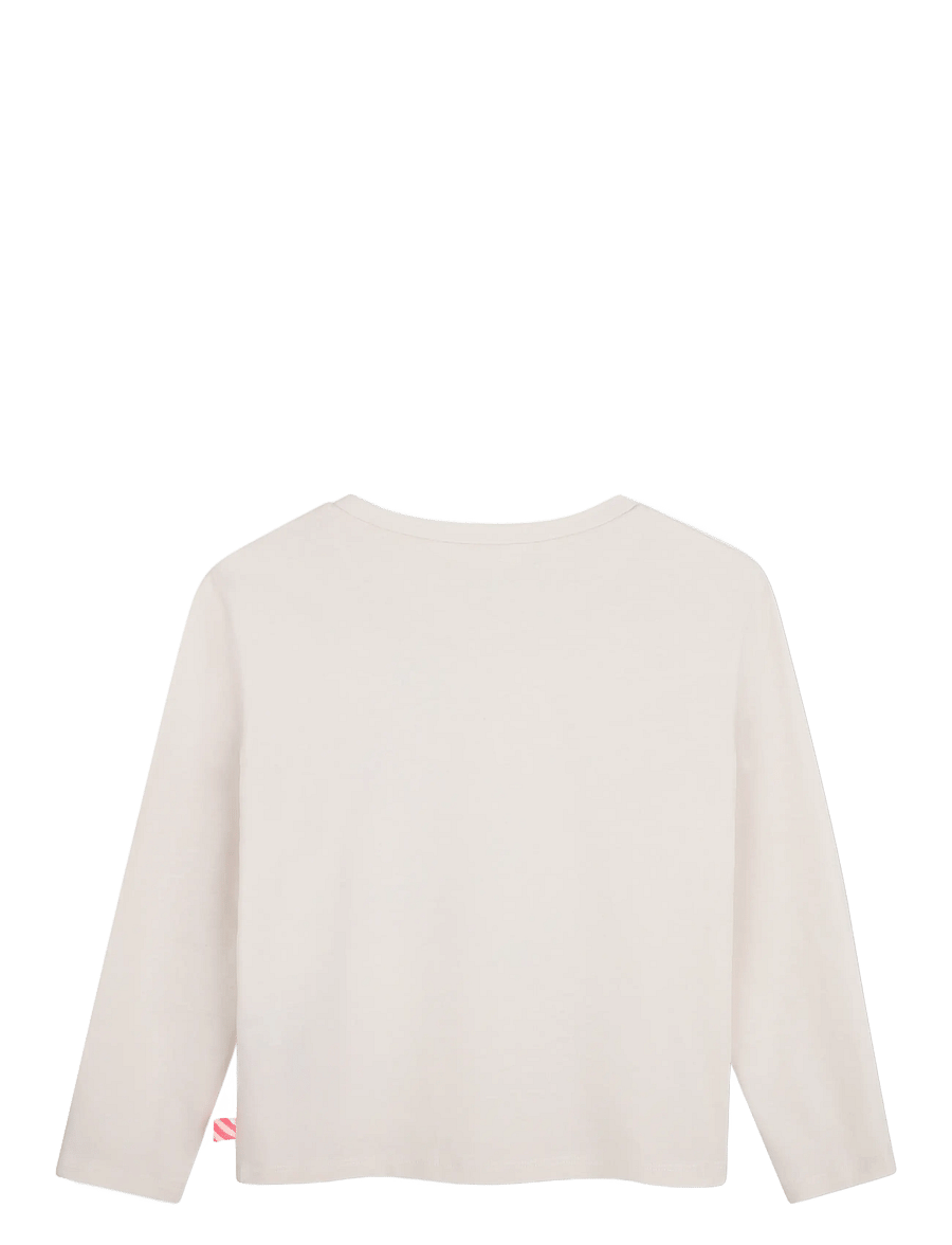 Billieblush - LONG SLEEVE T-SHIRT - långärmade t-shirts - ivory - 1