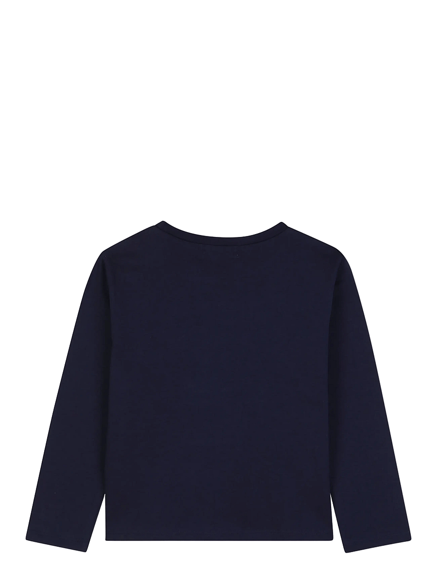 Billieblush - LONG SLEEVE T-SHIRT - långärmade t-shirts - navy - 1