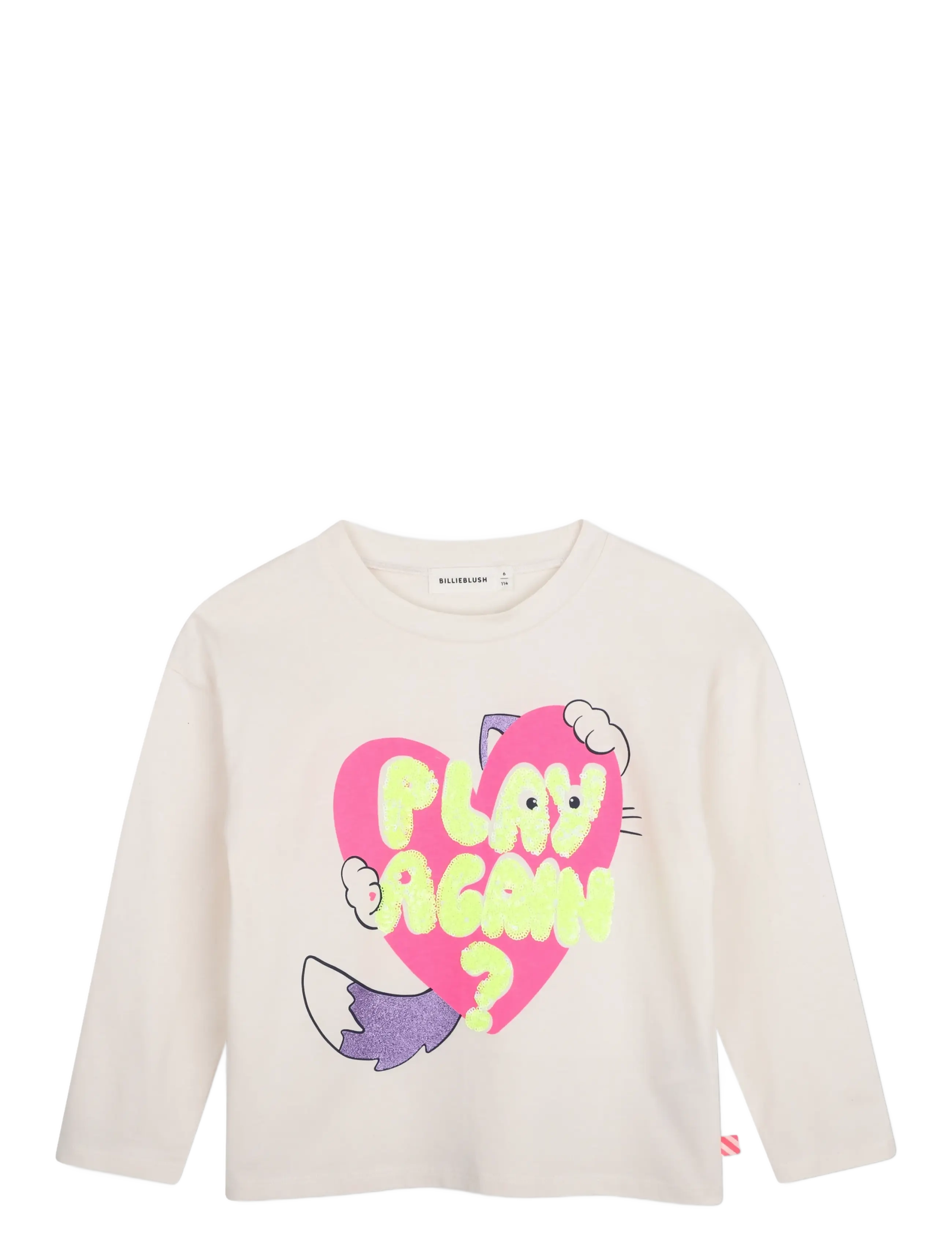 Billieblush LONG SLEEVE T-SHIRT - Neuheiten - IVORY / cream