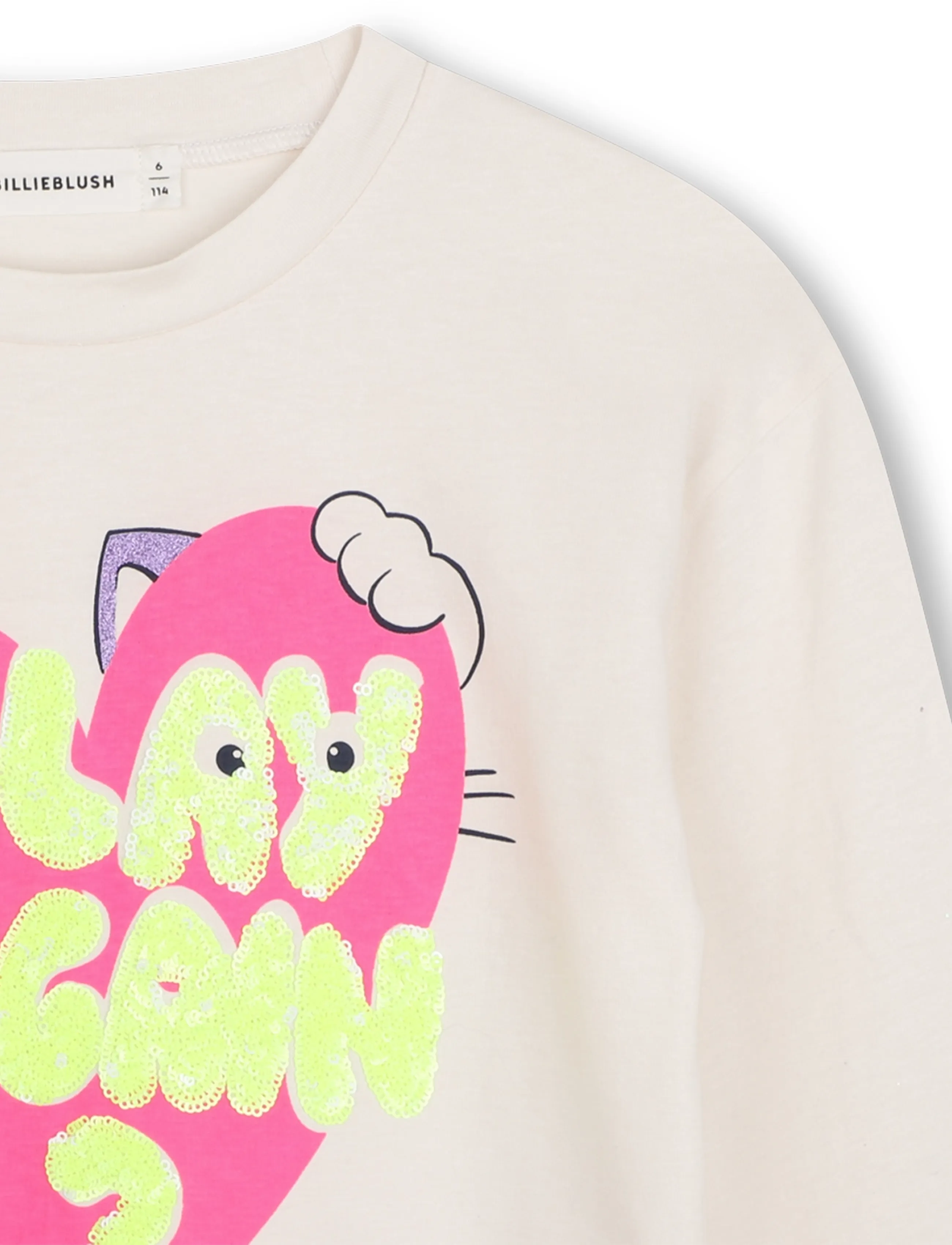 Billieblush - LONG SLEEVE T-SHIRT - langärmelig - ivory - 3