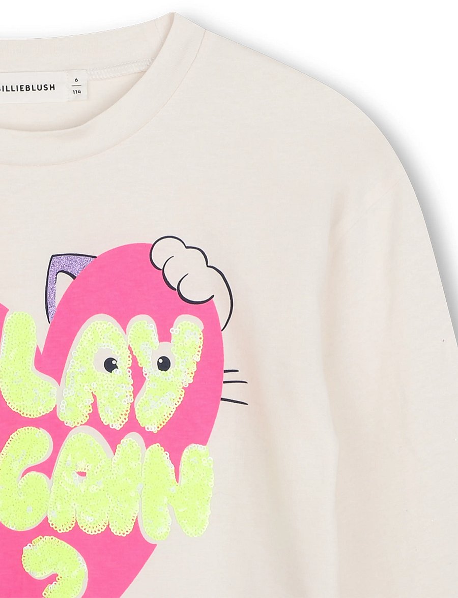 Billieblush - LONG SLEEVE T-SHIRT - langärmelig - ivory - 3
