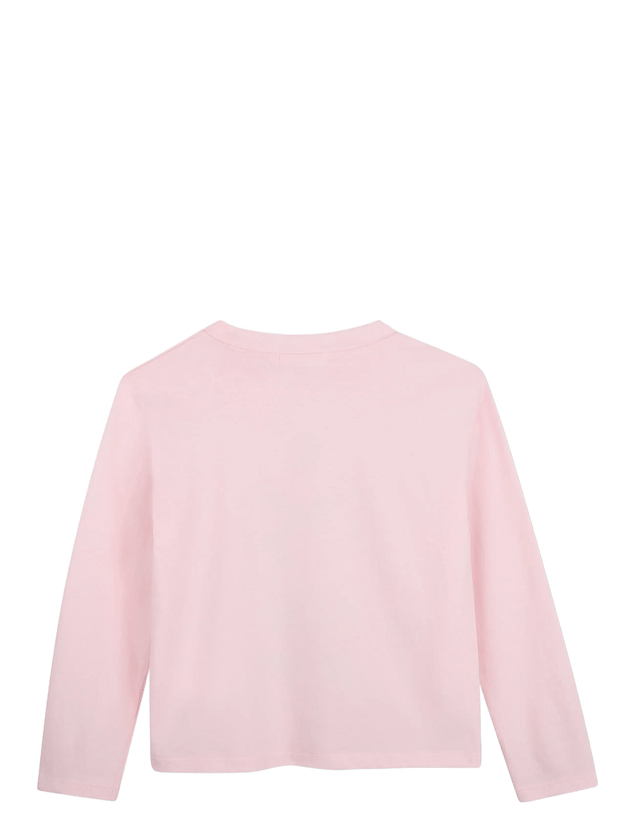 Billieblush - LONG SLEEVE T-SHIRT - långärmade t-shirts - pink - 1