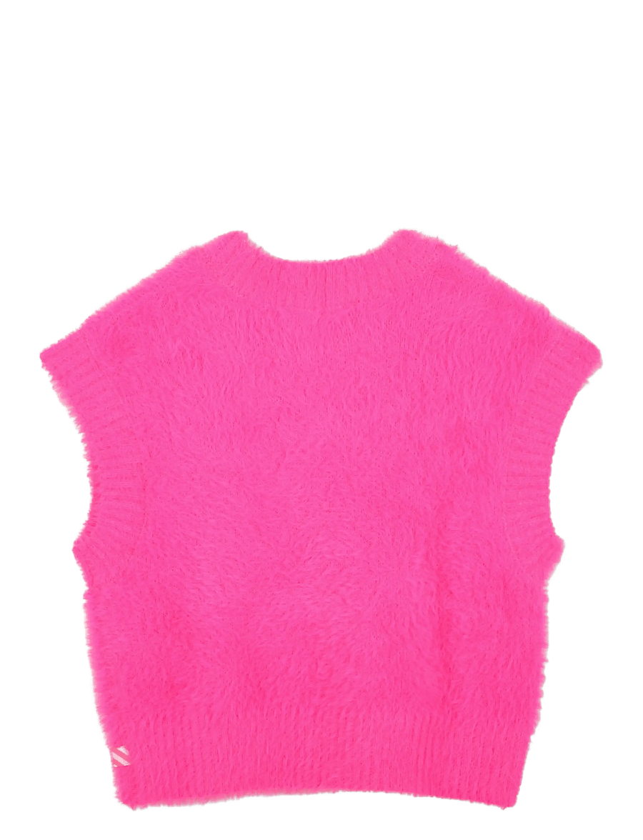 Billieblush - SHORT SLEEVES SWEATER,JUMPER - westen - pink - 2