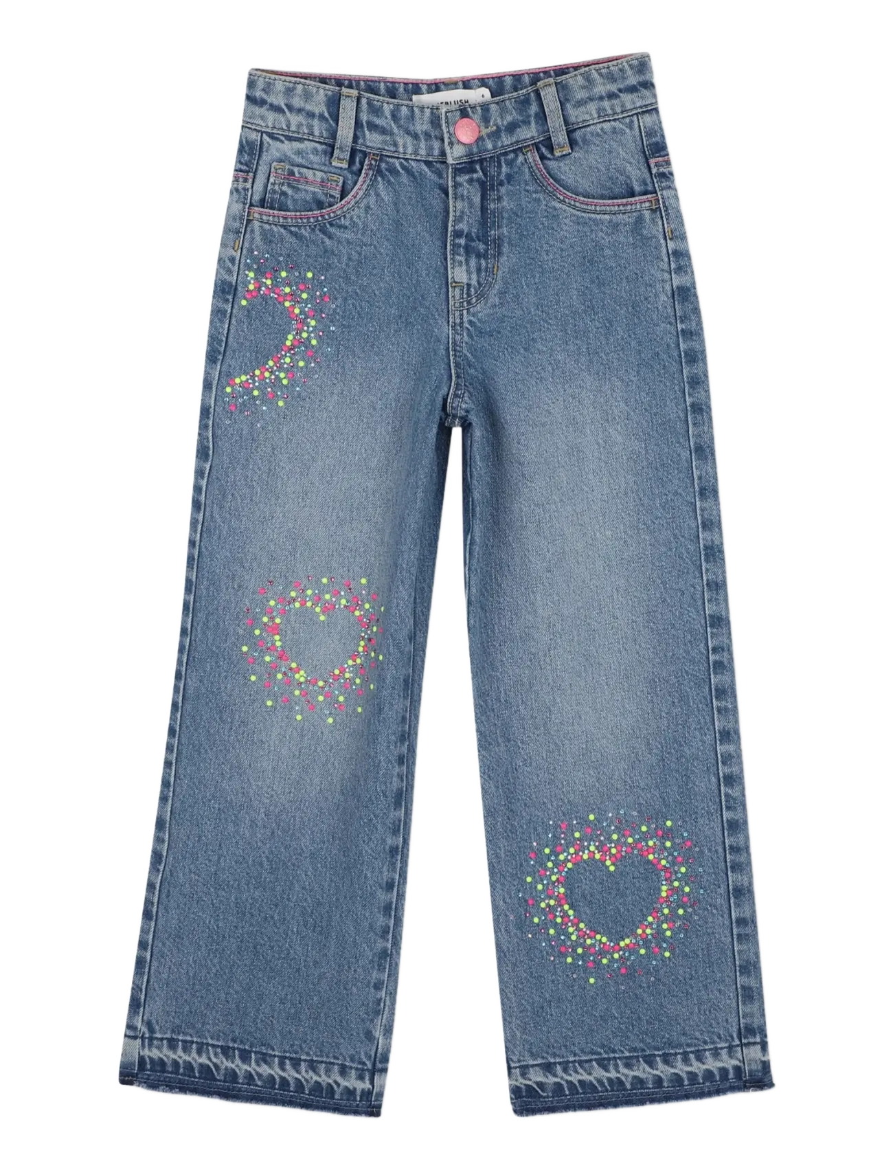 Billieblush DENIM TROUSERS - Billieblush - DOUBLE STONE+BLEACH / blue