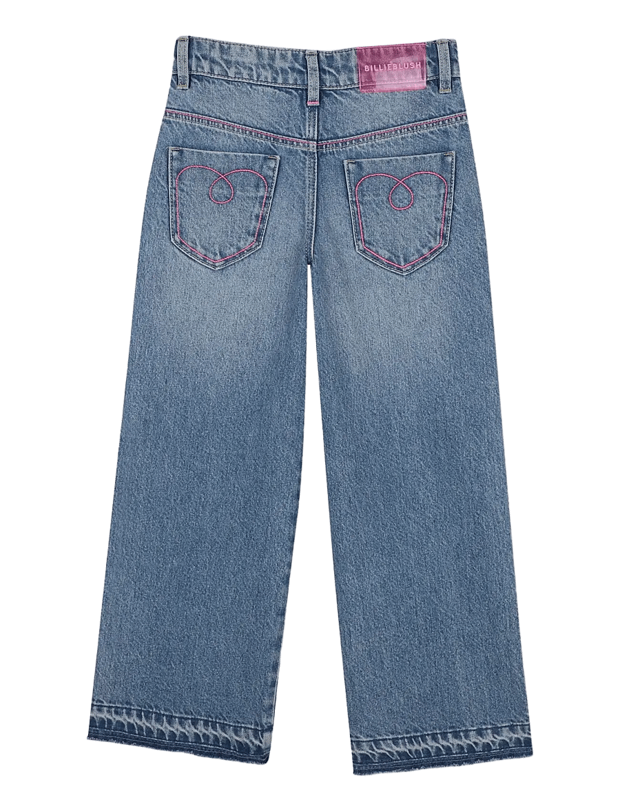 Billieblush - DENIM TROUSERS - regular jeans - double stone+bleach - 1