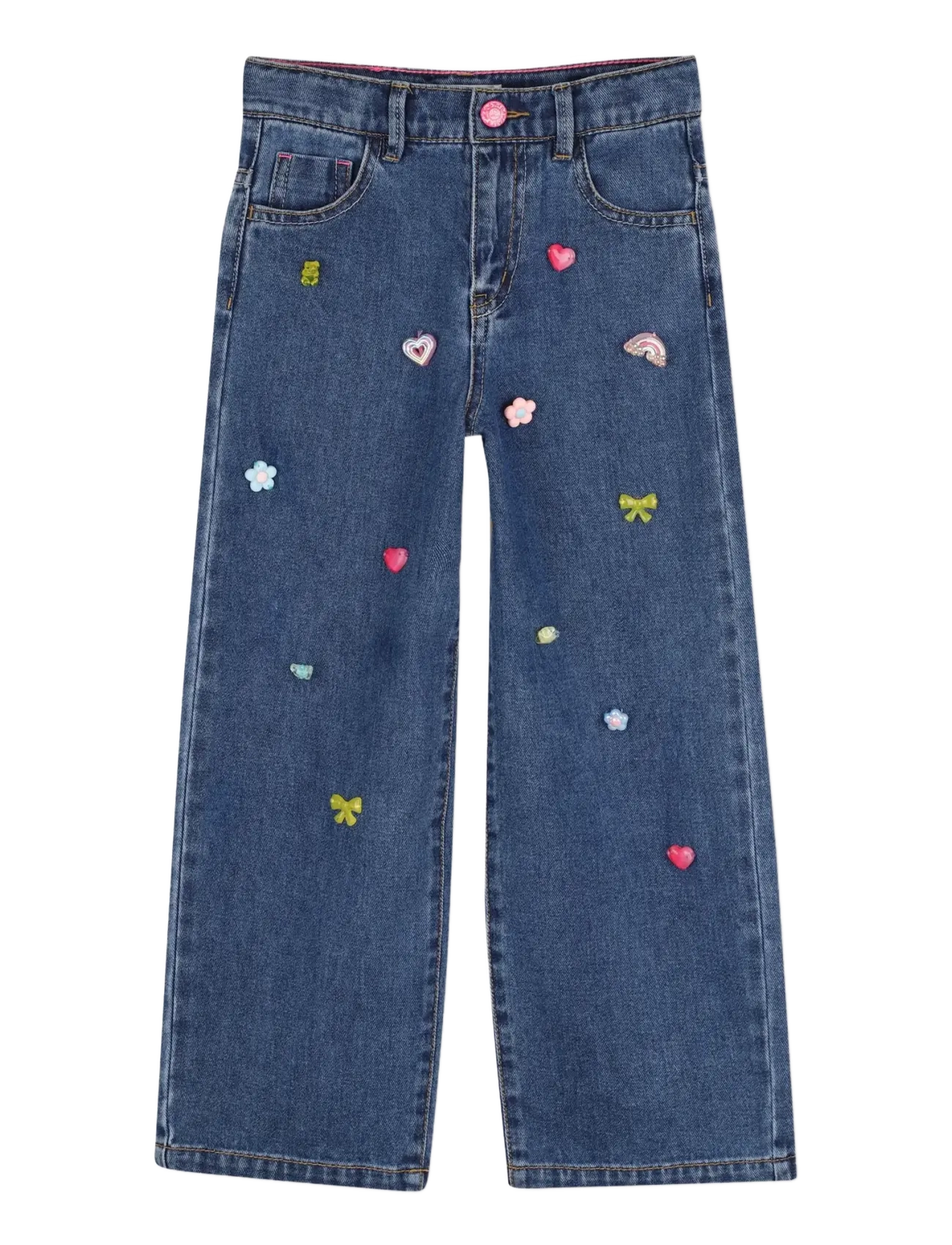Billieblush DENIM TROUSERS - Billieblush - STONE / blue