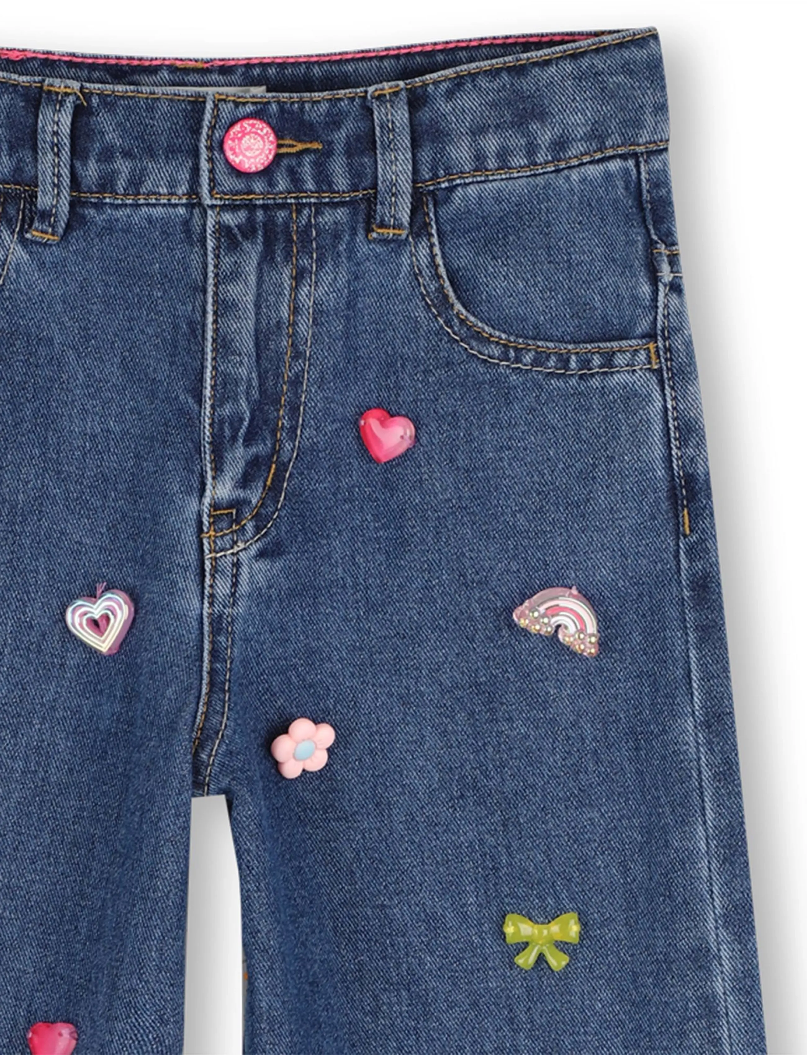 Billieblush - DENIM TROUSERS - loose jeans - stone - 5