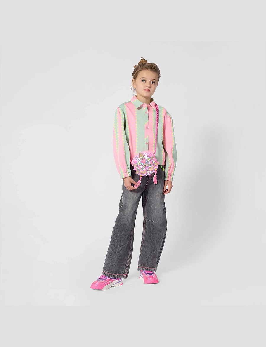 Billieblush - DENIM TROUSERS - loose jeans - denim grey - 0