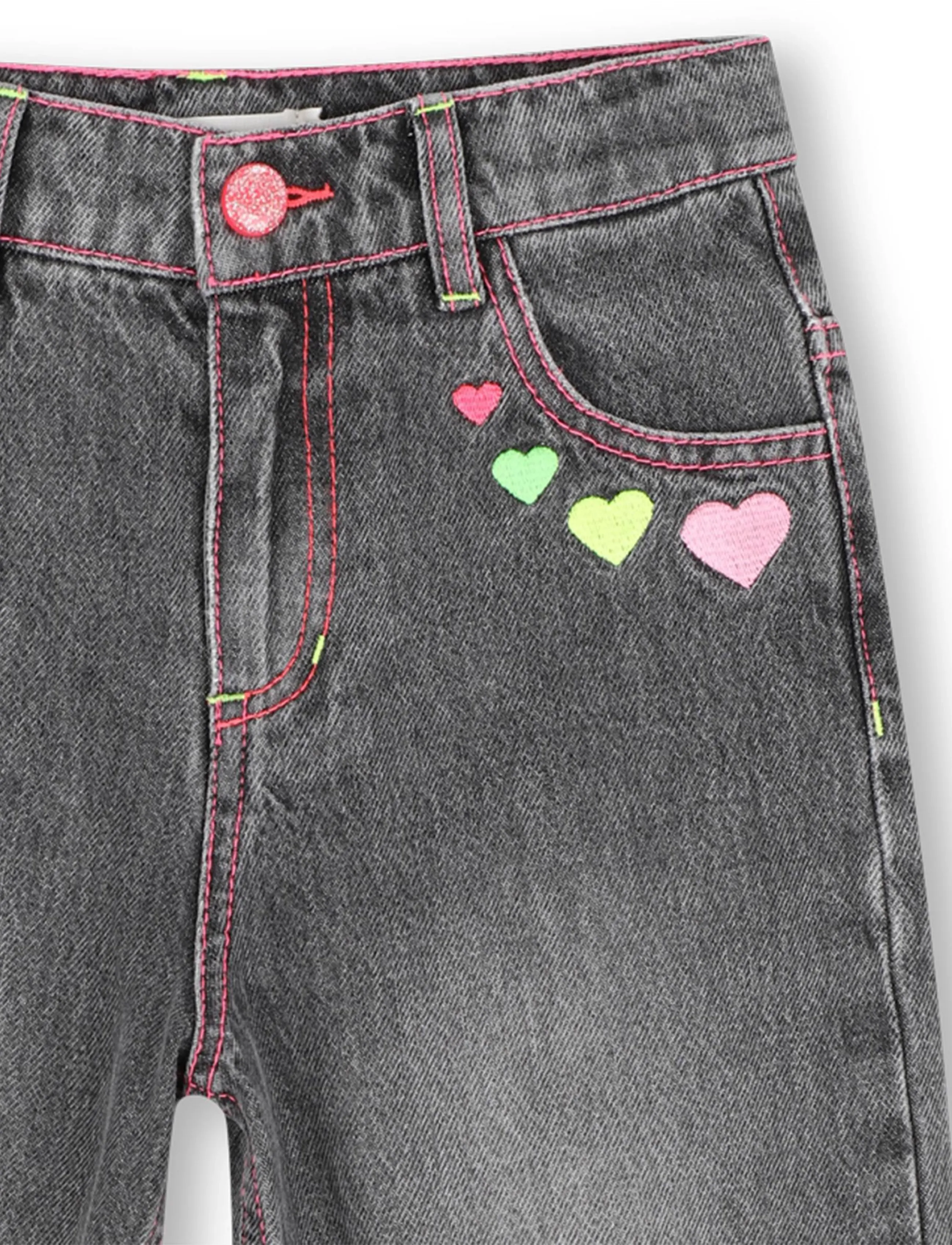 Billieblush - DENIM TROUSERS - loose jeans - denim grey - 4