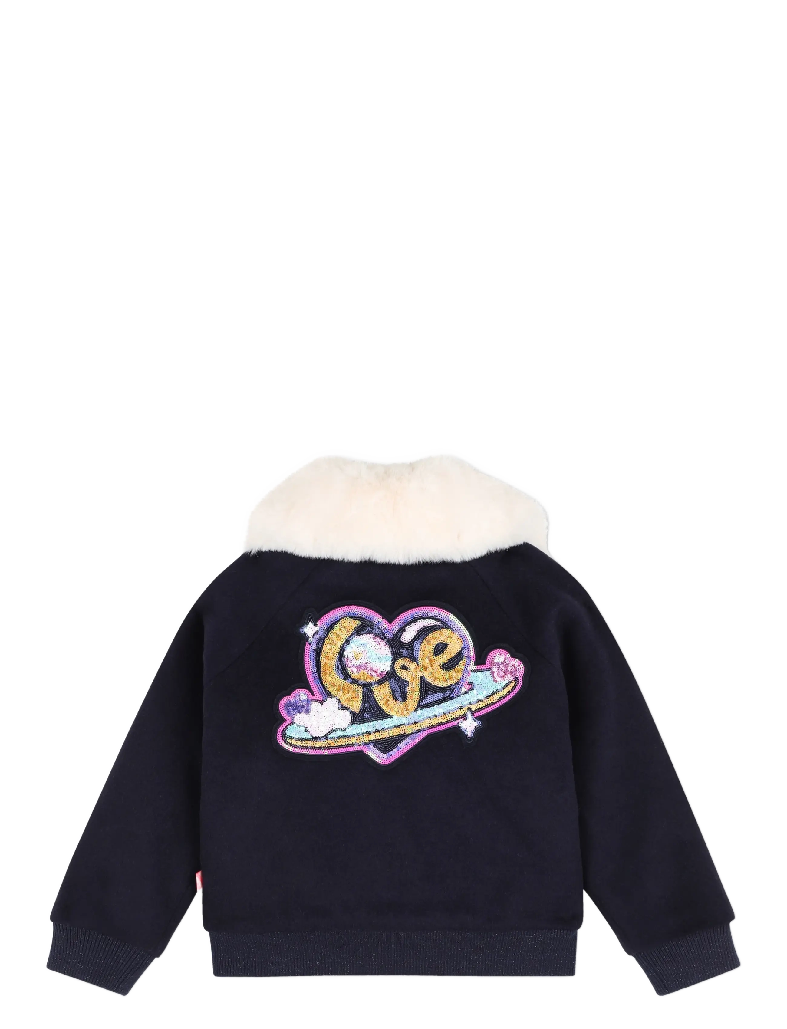 Billieblush - JACKET - fuskpäls - navy - 2