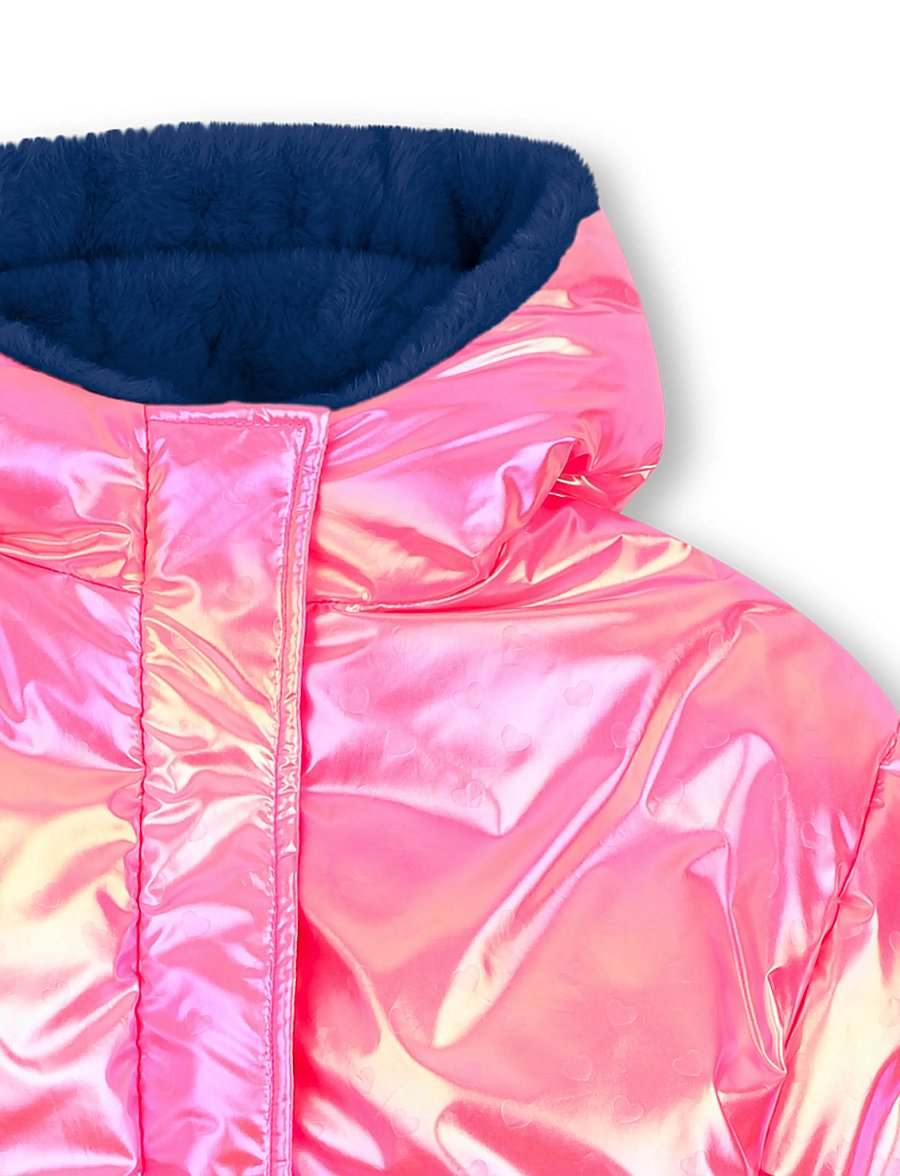 Billieblush - REVERSIBLE PUFFER JACKET - winterjacke - pink - 4