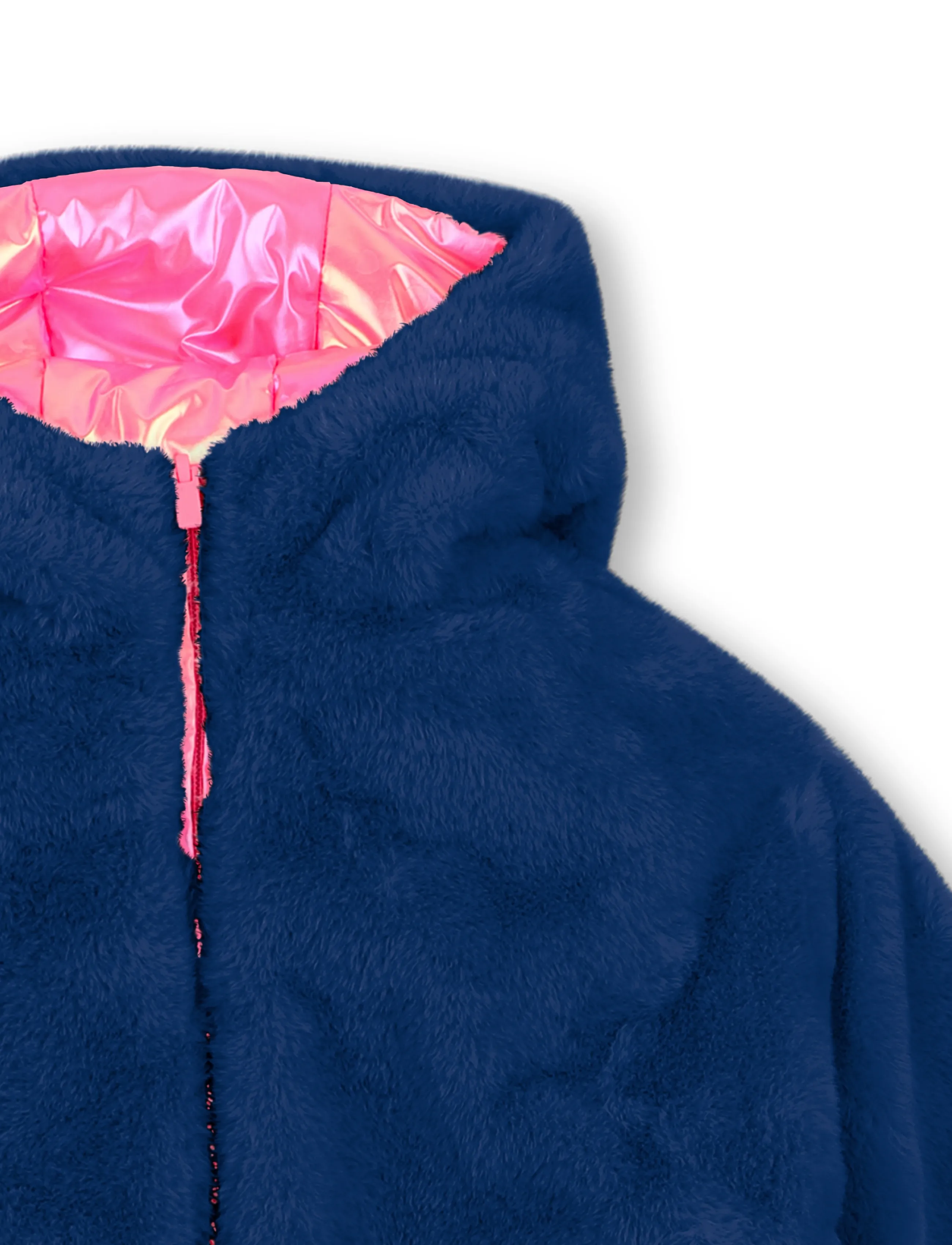 Billieblush - REVERSIBLE PUFFER JACKET - winterjacke - pink - 5