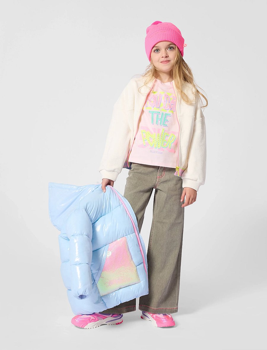 Billieblush - PUFFER JACKET - daunen- und steppjacken - blue - 0