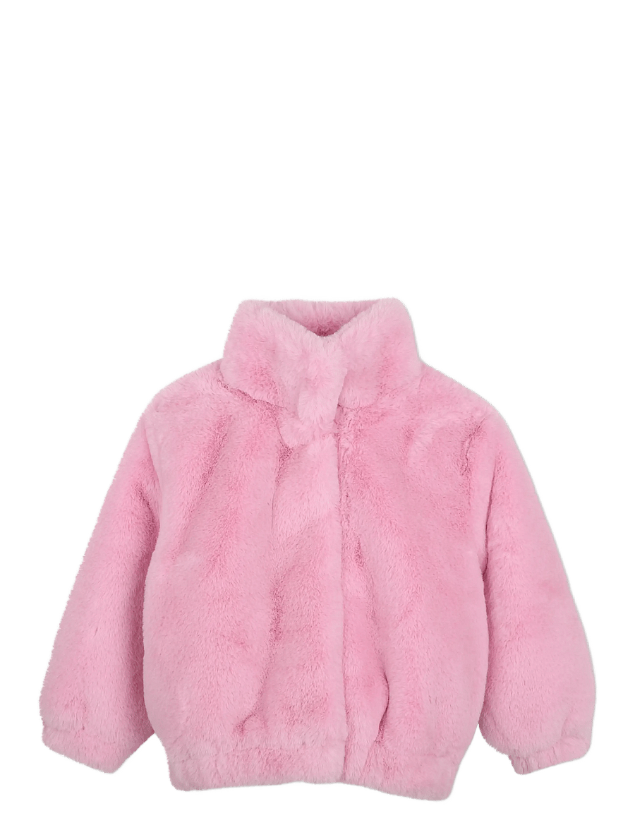 Billieblush - COAT - faux fur - pink - 1