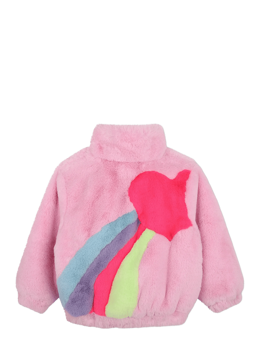 Billieblush - COAT - faux fur - pink - 2