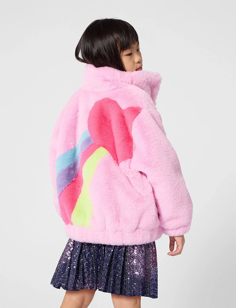 Billieblush - COAT - faux fur - pink - 0