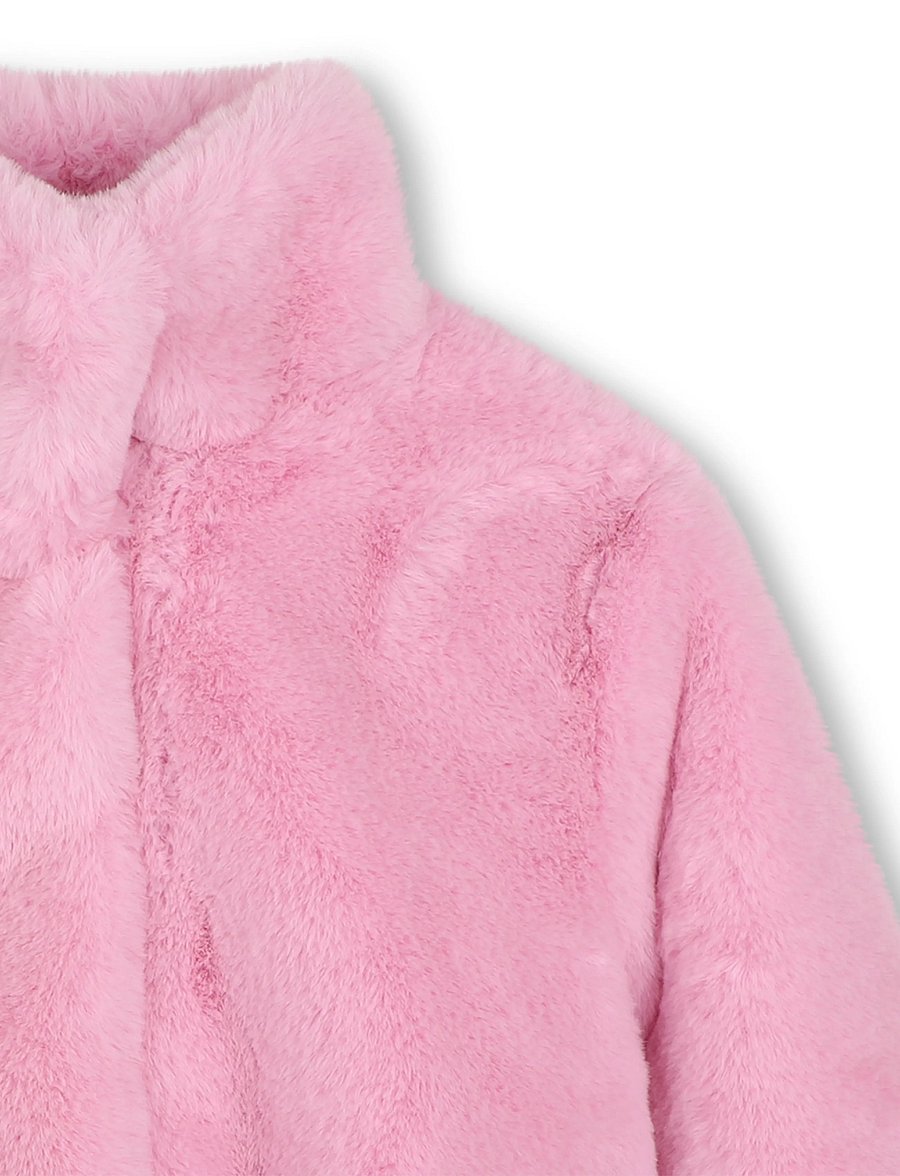 Billieblush - COAT - faux fur - pink - 3
