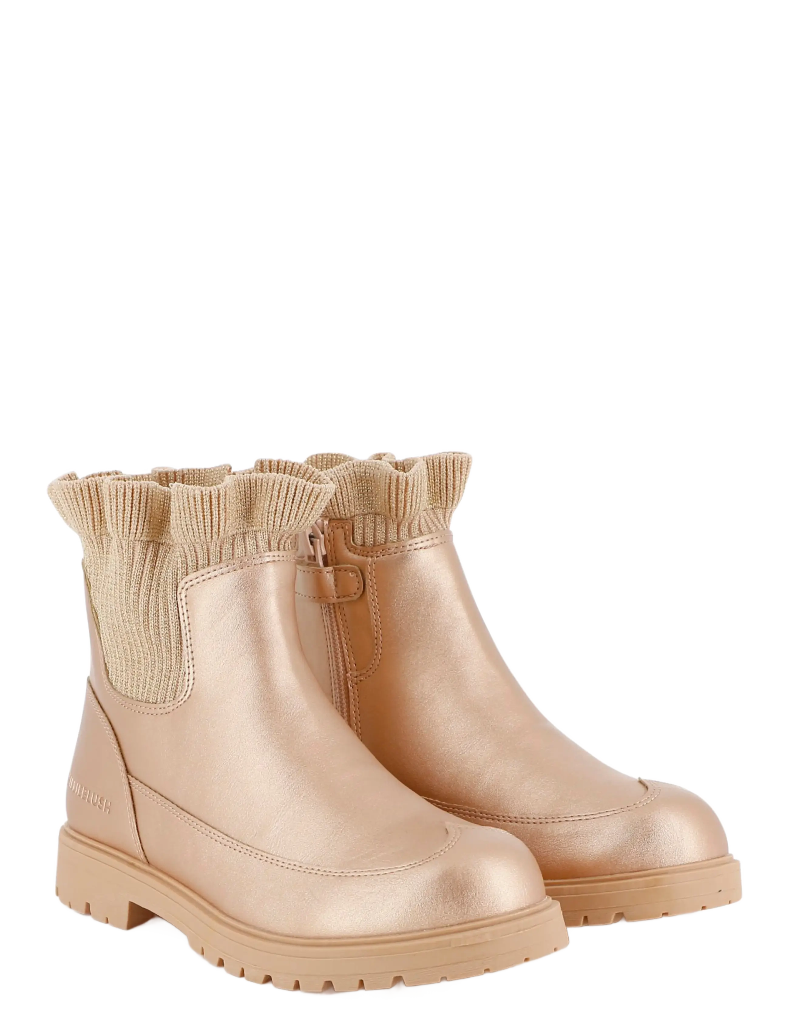 Billieblush - ANKLE BOOTS - vinterstövlar - nude - 4