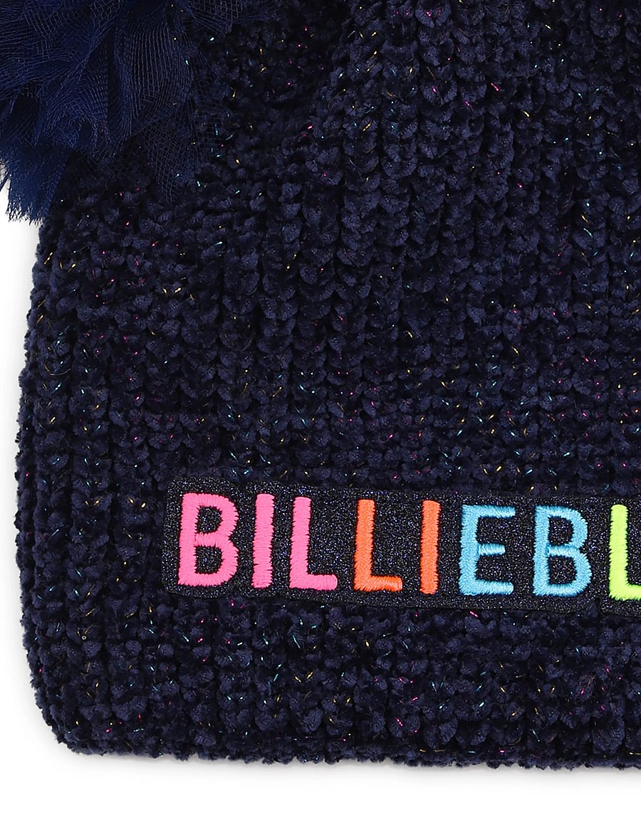 Billieblush - PULL ON HAT - kootud mütsid - navy - 2