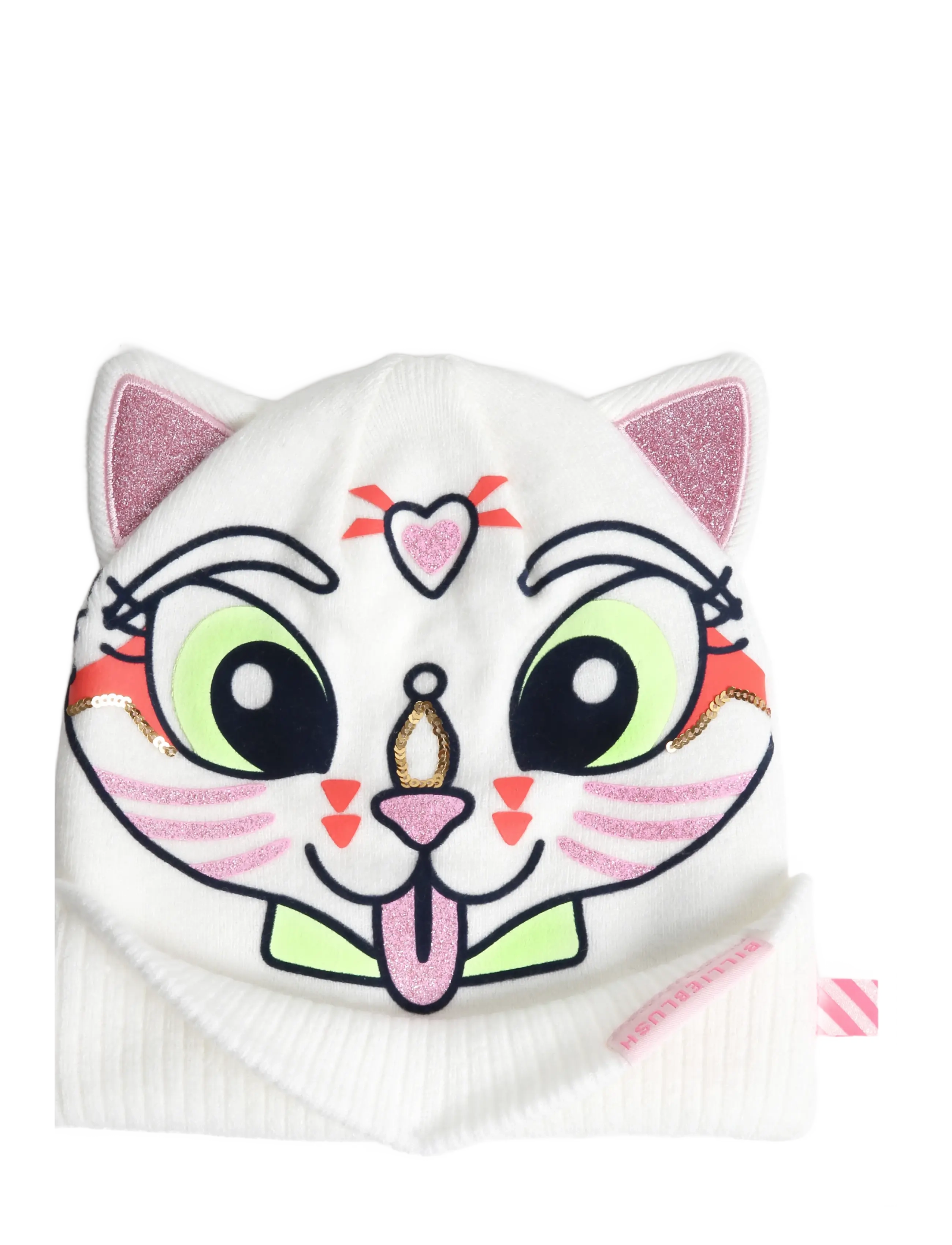 Billieblush - PULL ON HAT - vintermössor - ivory - 2