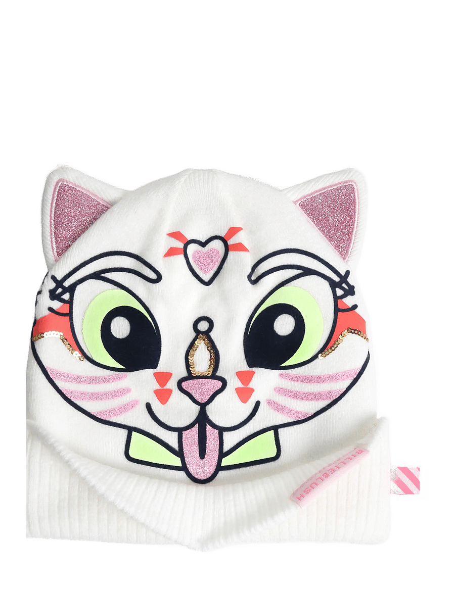 Billieblush - PULL ON HAT - vintermössor - ivory - 2