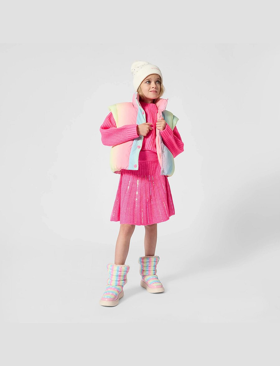 Billieblush - PUFFER JACKET SLEEVELESS - quiltade jackor - multicoloured - 0