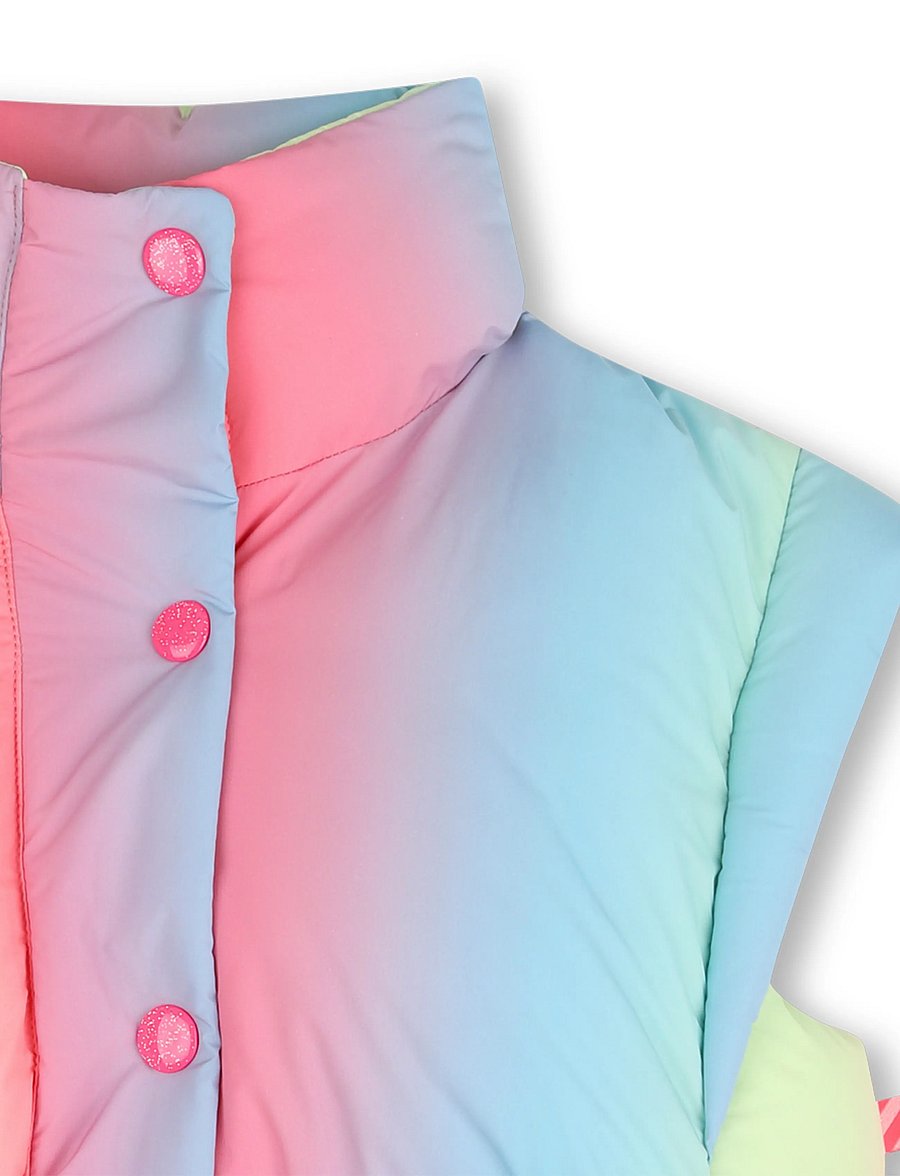 Billieblush - PUFFER JACKET SLEEVELESS - quiltade jackor - multicoloured - 3