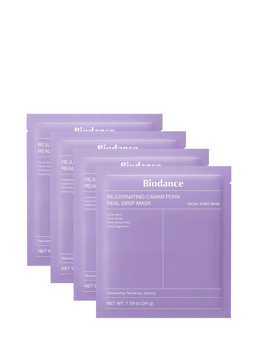 Biodance - Biodance - Rejuvenating Caviar PDRN Real Deep Mask (4pcs.) - clear - 1