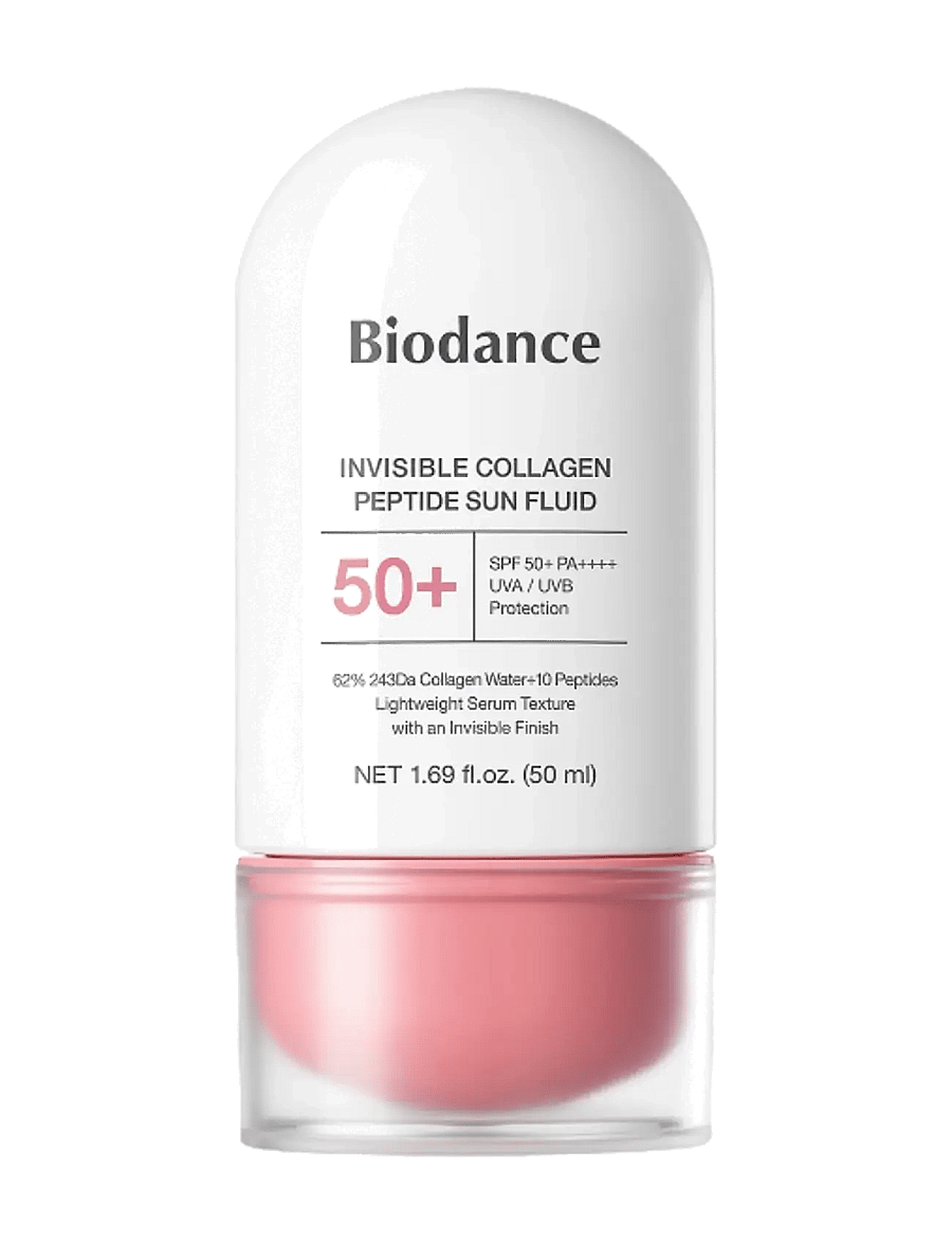 Biodance - Invisible Collagen Peptide Sun Fluid SPF50+ PA++++ - til ansigtet - clear - 1
