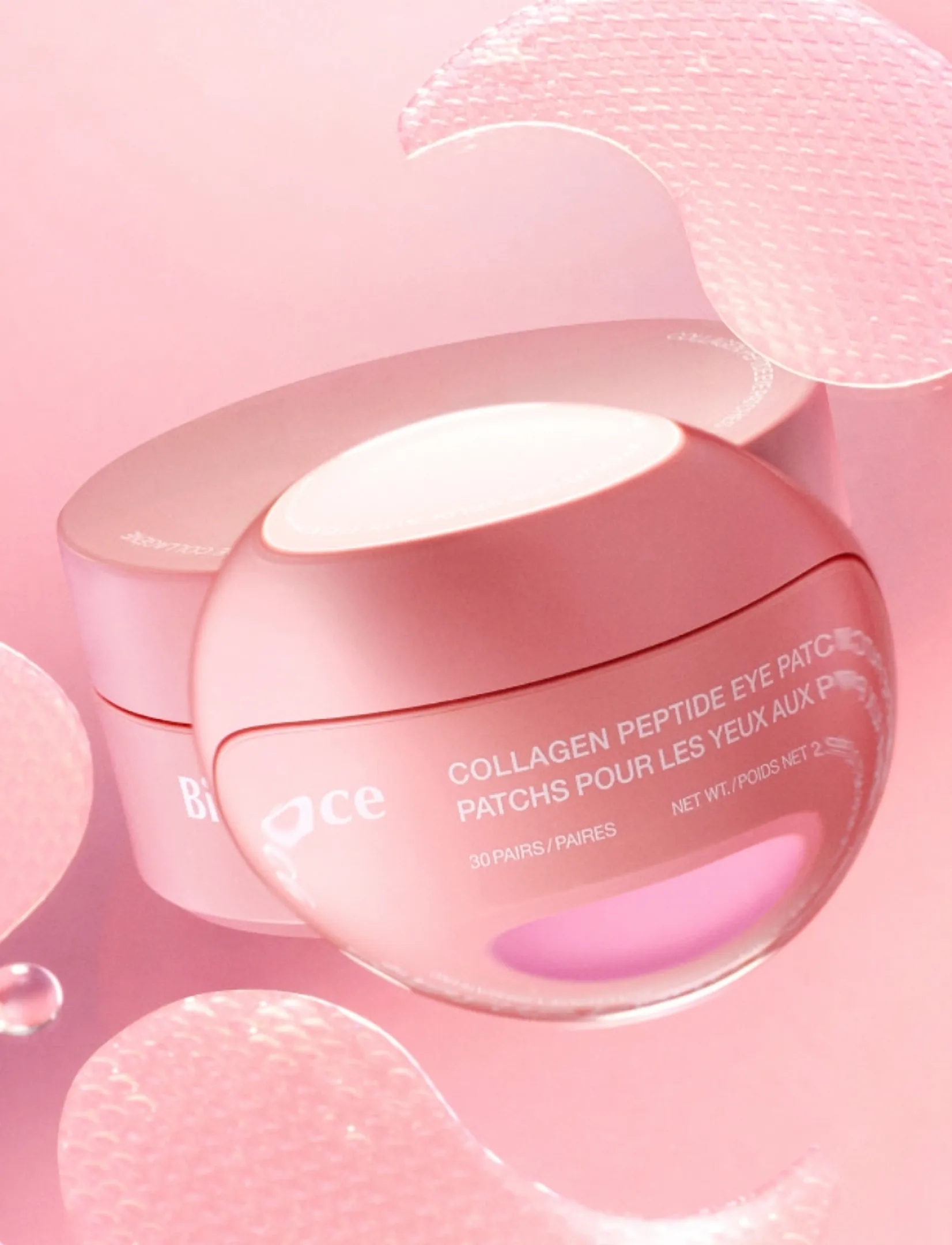 Biodance Collagen Peptide Eye Patches, 85 G, Nude, Eye Care > Eye Patches, Dame