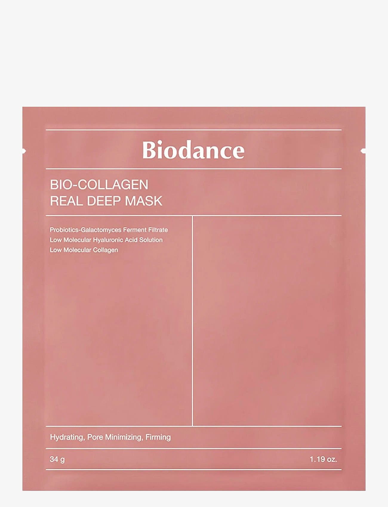 Biodance - Bio-Collagen Real Deep Mask - sheet masks - clear - 0