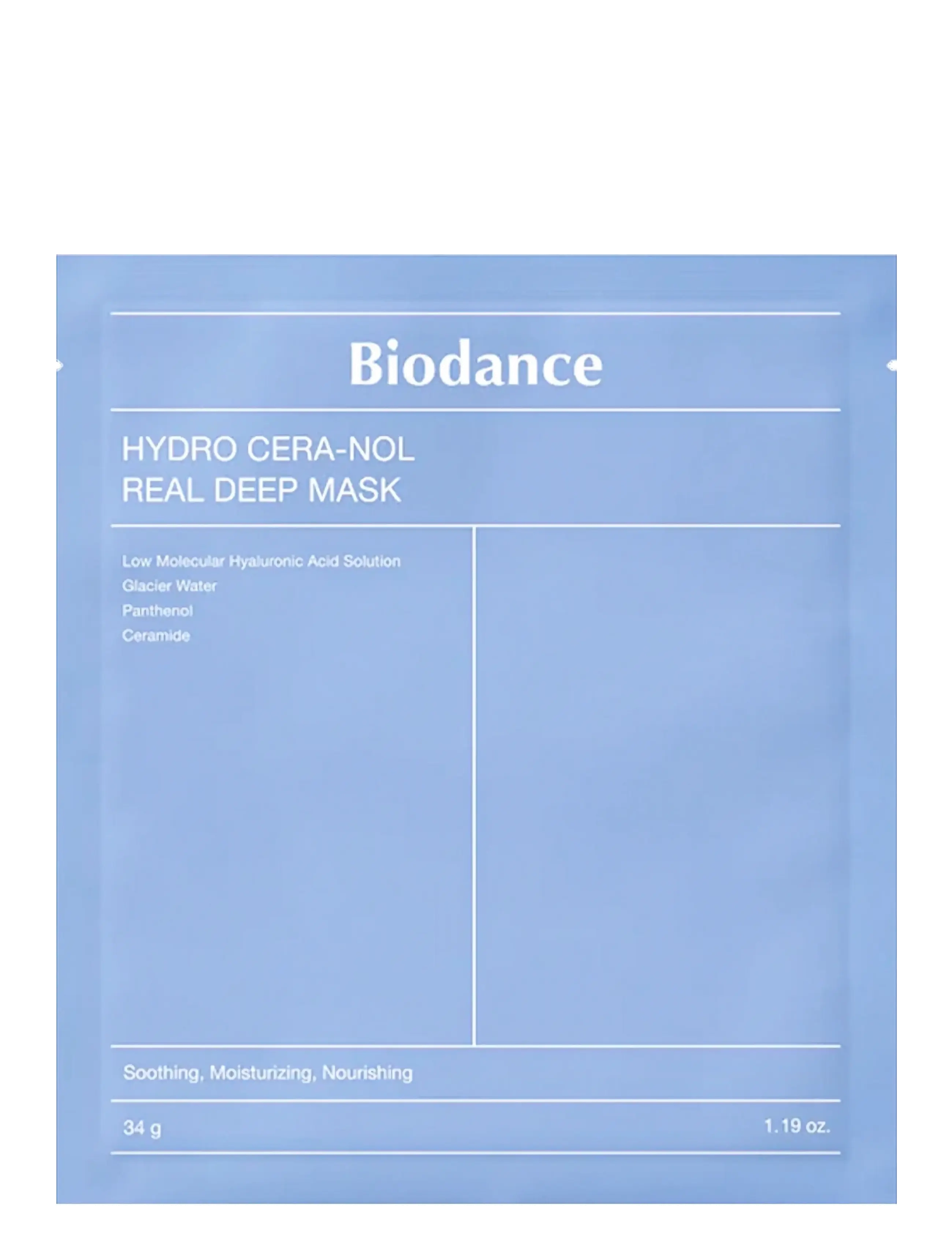 Biodance Hydro Cera-nol Real Deep Mask - Hudpleje - CLEAR / undefined