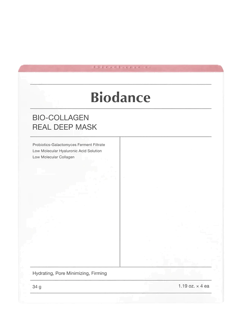 Biodance - Bio-Collagen Real Deep Mask 4-Pack - lehtmaskid - clear - 1