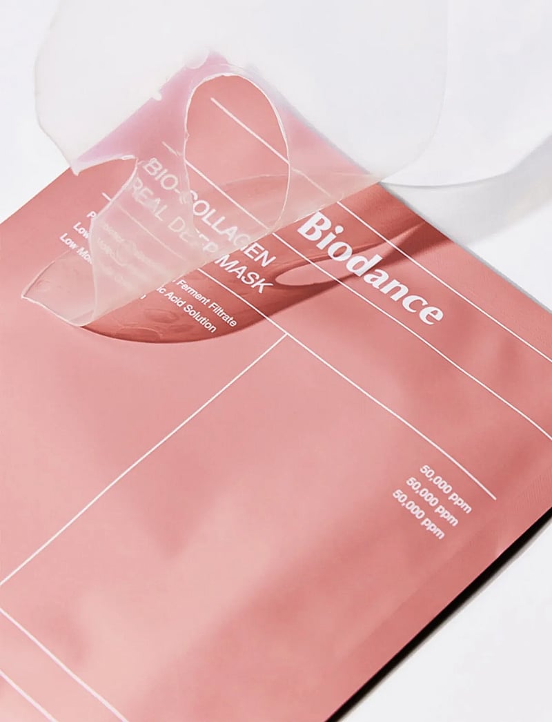 Biodance - Bio-Collagen Real Deep Mask 4-Pack - lehtmaskid - clear - 0