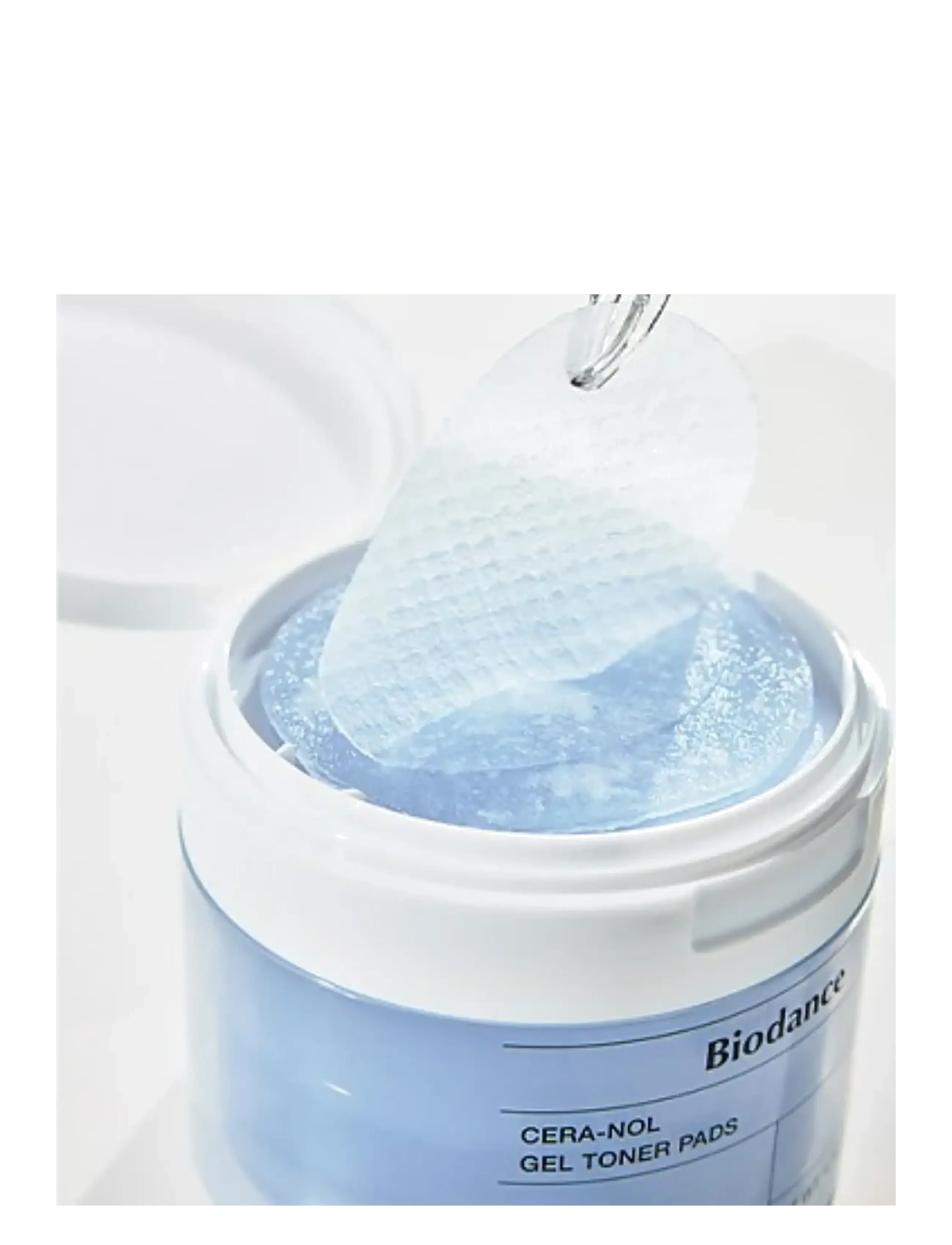Biodance - Cera-nol Gel Toner Pads - kasvovesilaput - clear - 1