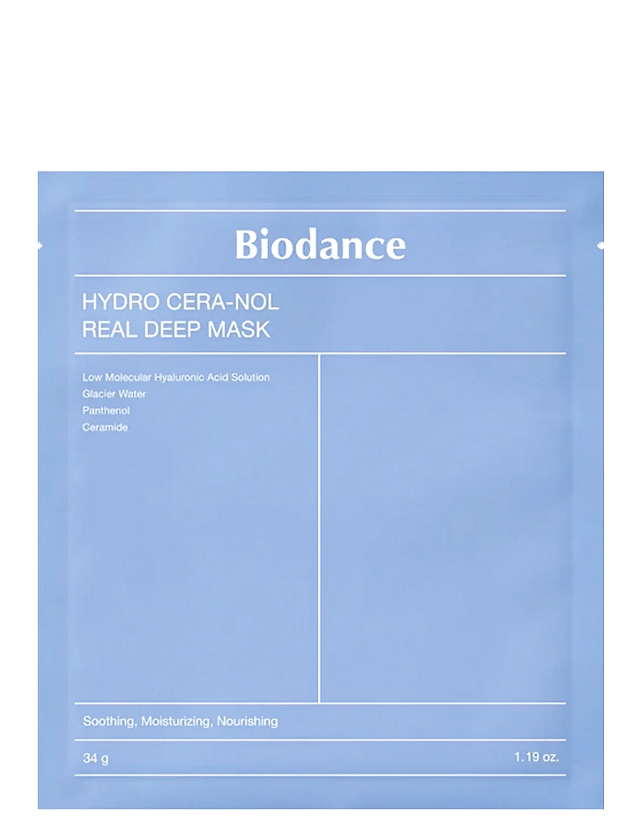 Biodance - Hydro Cera-nol Real Deep Mask - lehtmaskid - clear - 0