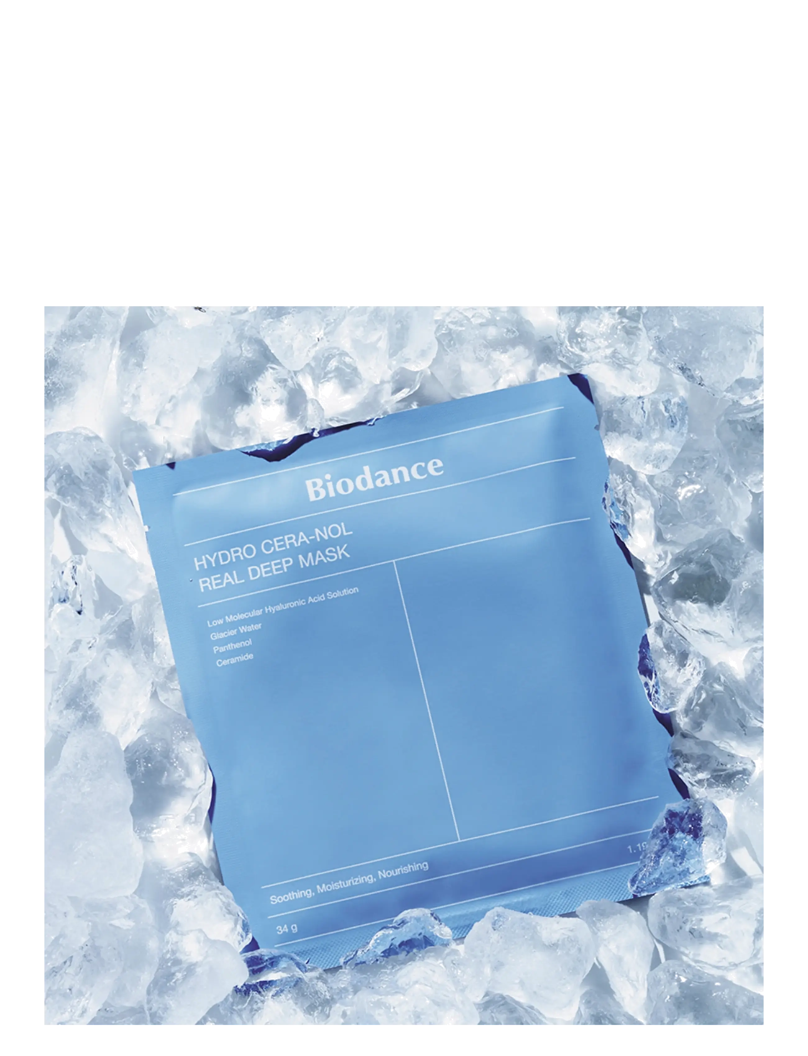 Biodance - Hydro Cera-nol Real Deep Mask - lehtmaskid - clear - 1