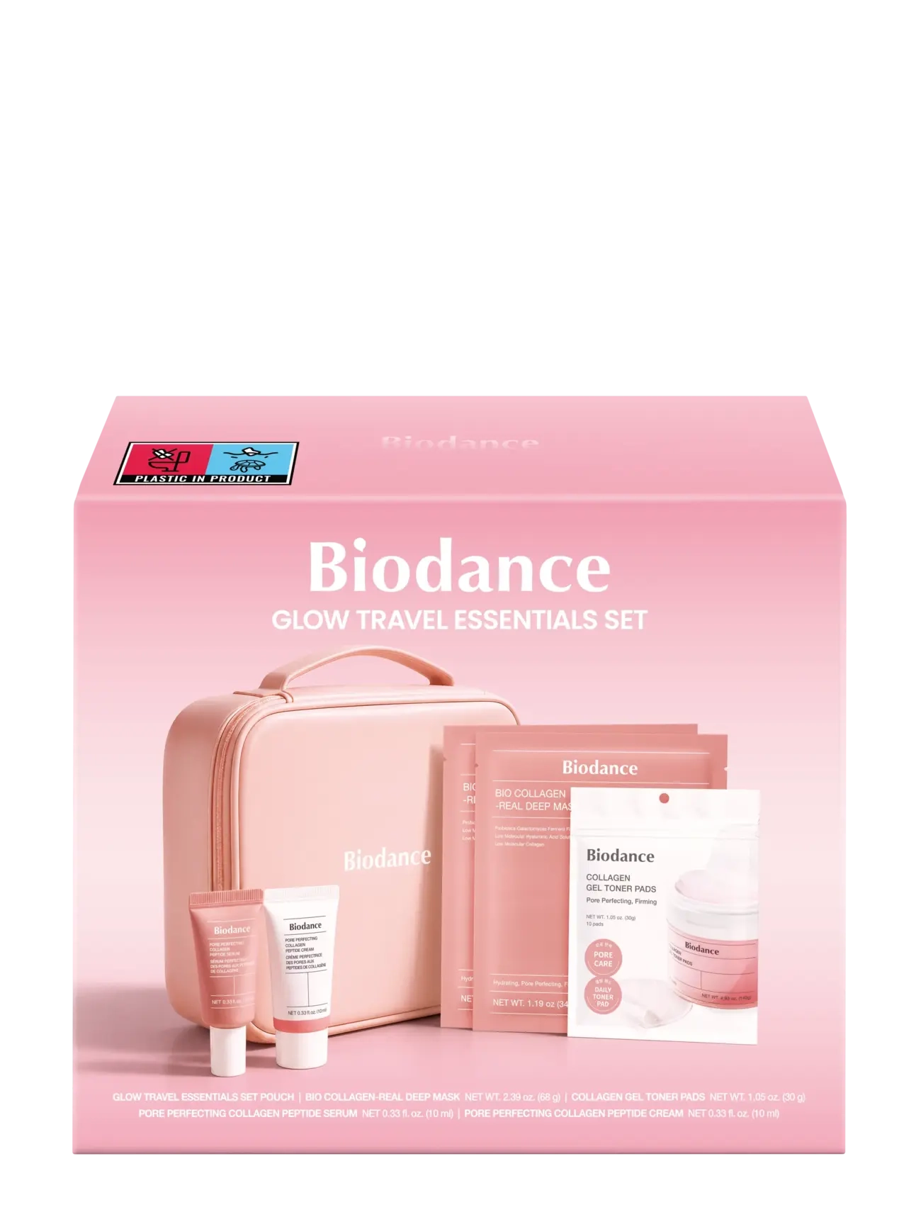 Biodance Biodance - Glow Travel Essential Set (6pcs.) - Hemmaspa - CLEAR / undefined