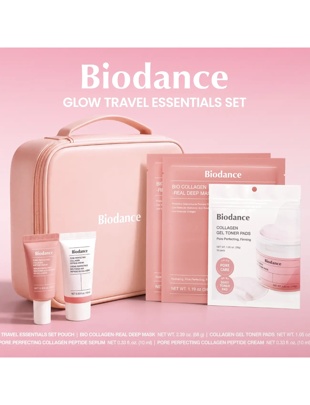 Biodance - Biodance - Glow Travel Essential Set (6pcs.) - clear - 0