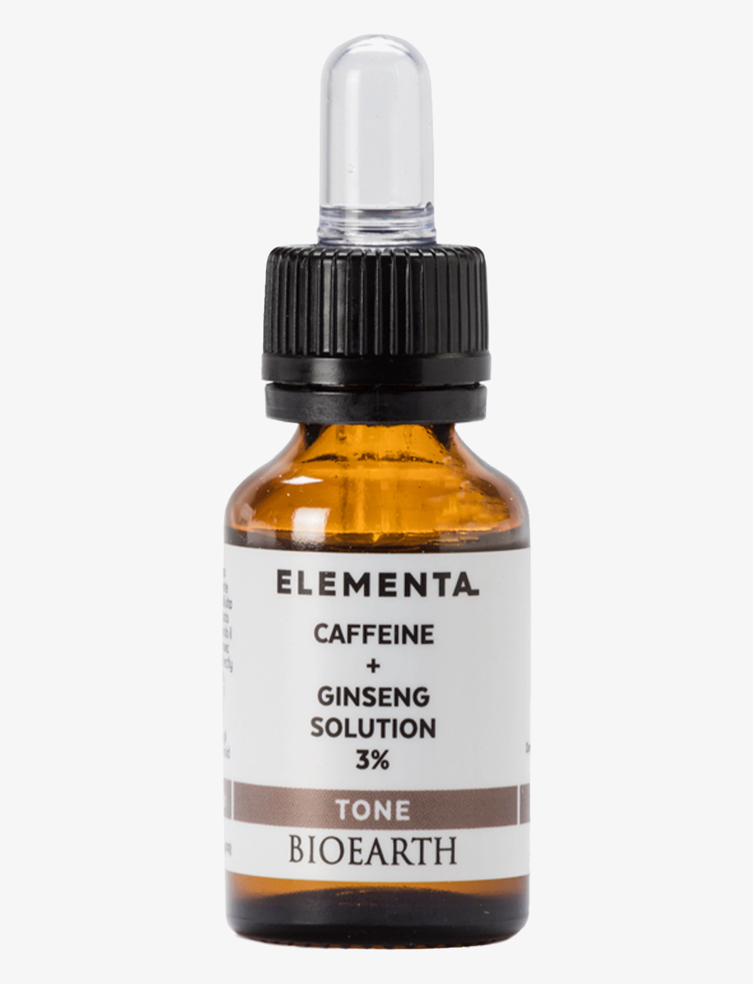 Bioearth Elementa Caffeine 2% + Ginseng 1% Booster, Serum, Nude, Str: 15 ml