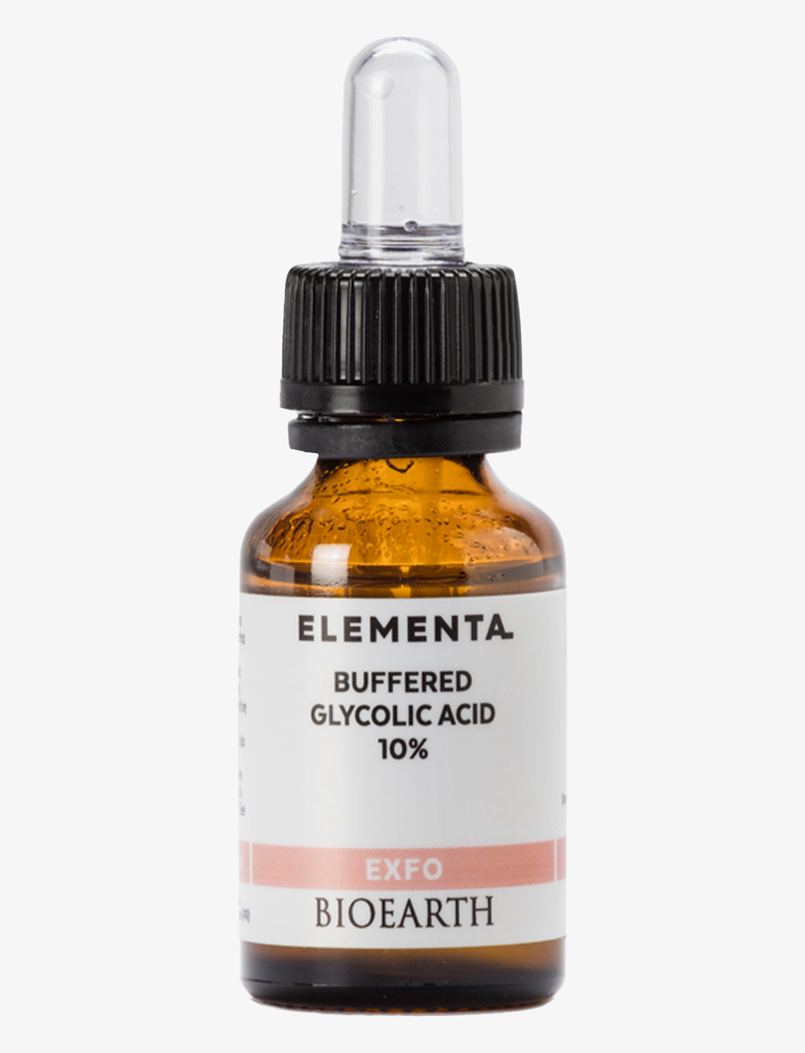 Bioearth Elementa Glycolic Acid 10% (Buffered Ph 4) Booster, Serum, Nude, Str: 15 ml