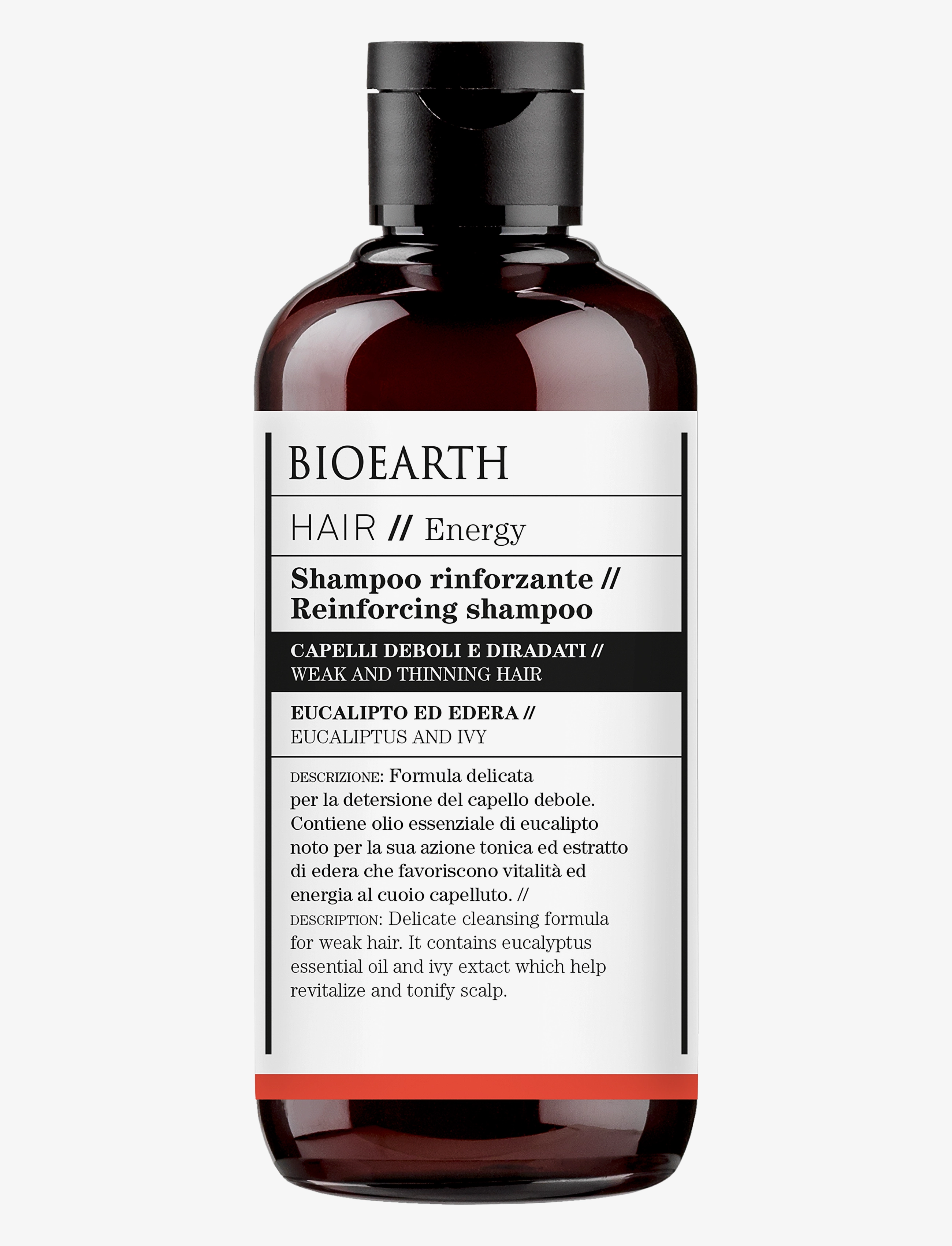 Bioearth Hair 2.0 Reinforcing Shampoo, Shampoo, Nude, Str: 250 ml