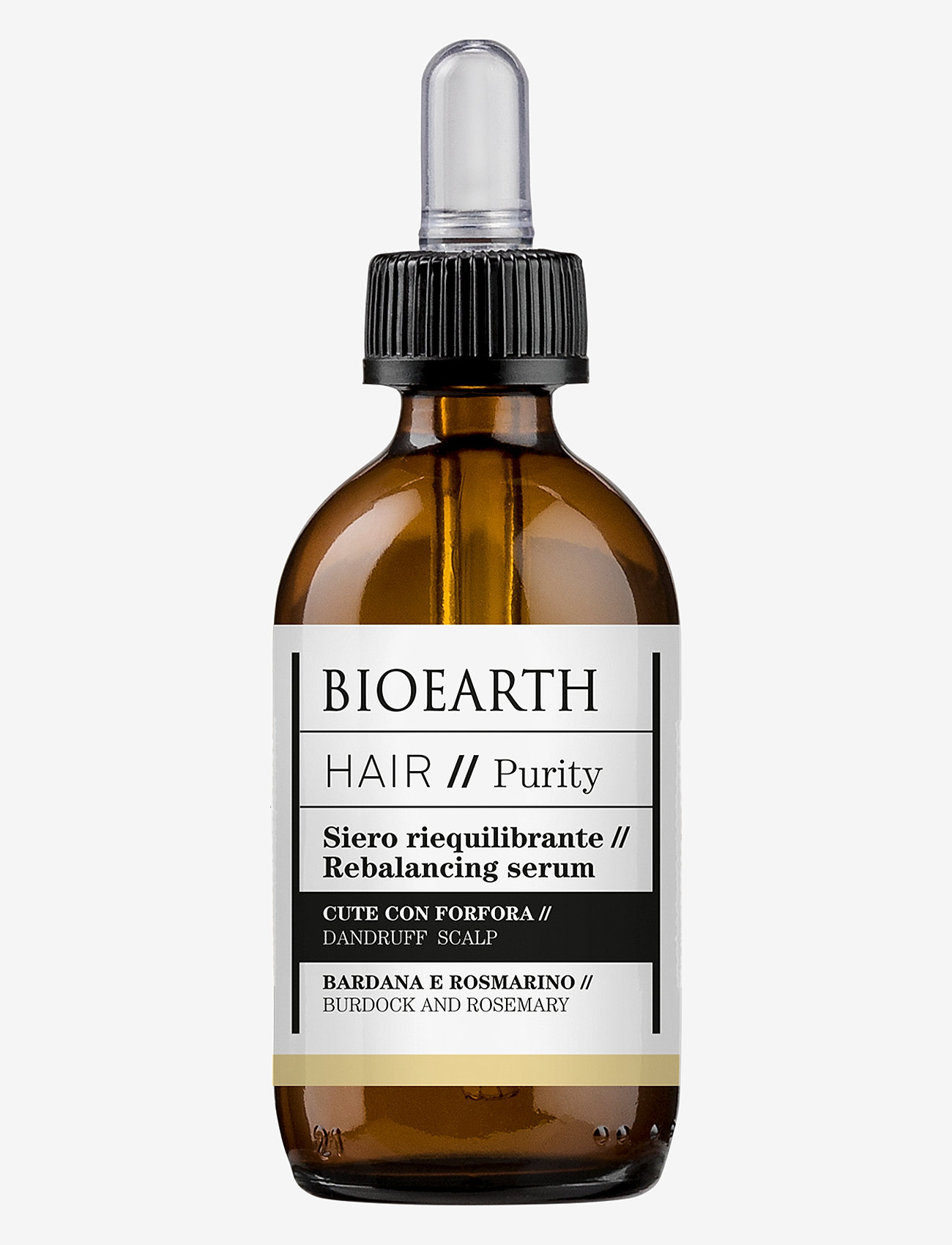 Bioearth - Bioearth HAIR 2.0 Rebalancing Serum - hárolíur - clear - 0