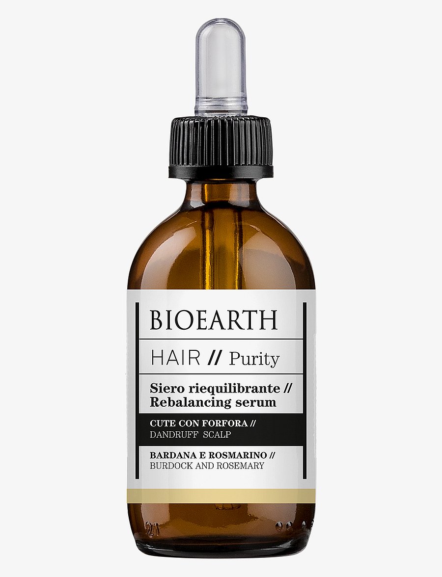 Bioearth - Bioearth HAIR 2.0 Rebalancing Serum - håroljor - clear - 0