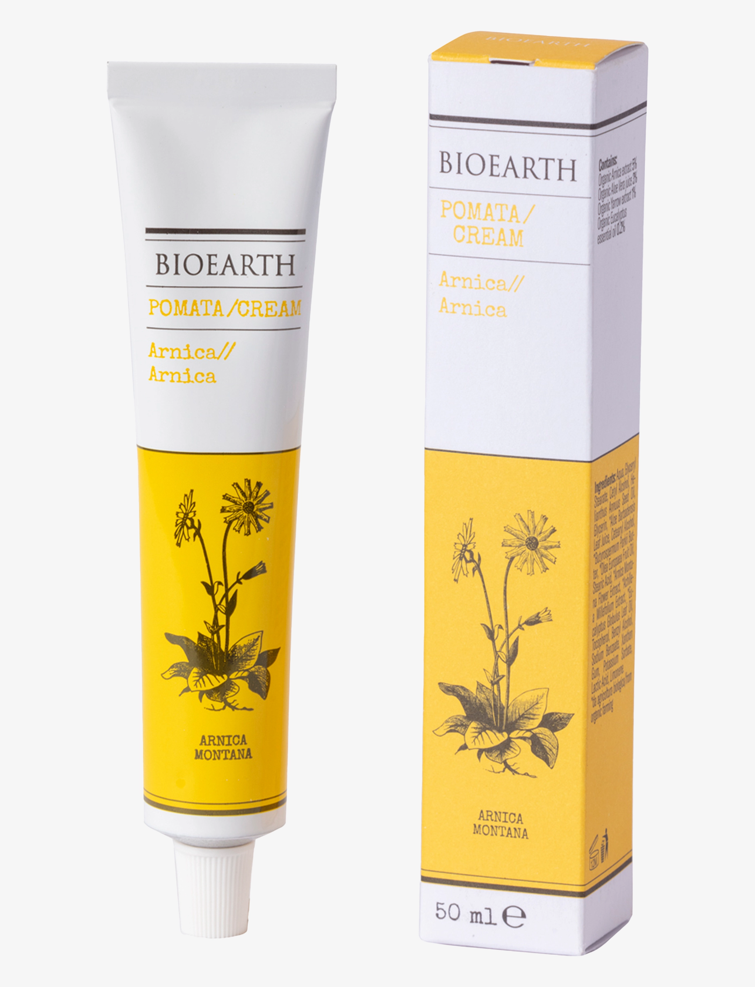 Bioearth Bioearth - The Herbalist Arnica Cream, 50 ml, Nude, Fugtighedscreme > Dagcreme, Dame